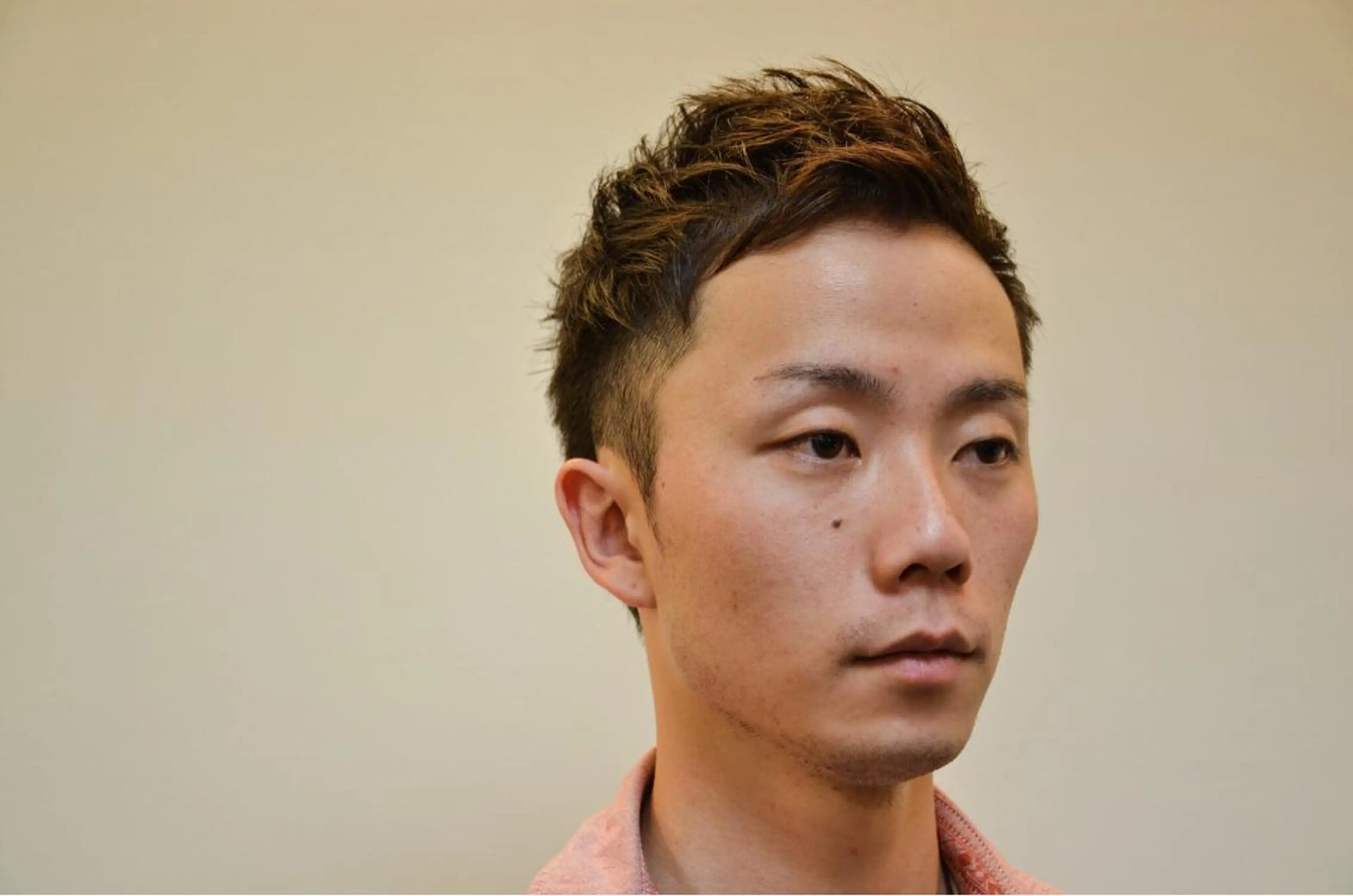 ショート メンズ メンズパーマ 刈り上げ くせ毛 メンズ限定✂️撮影 モデル募集！林 拓実のヘアスタイル