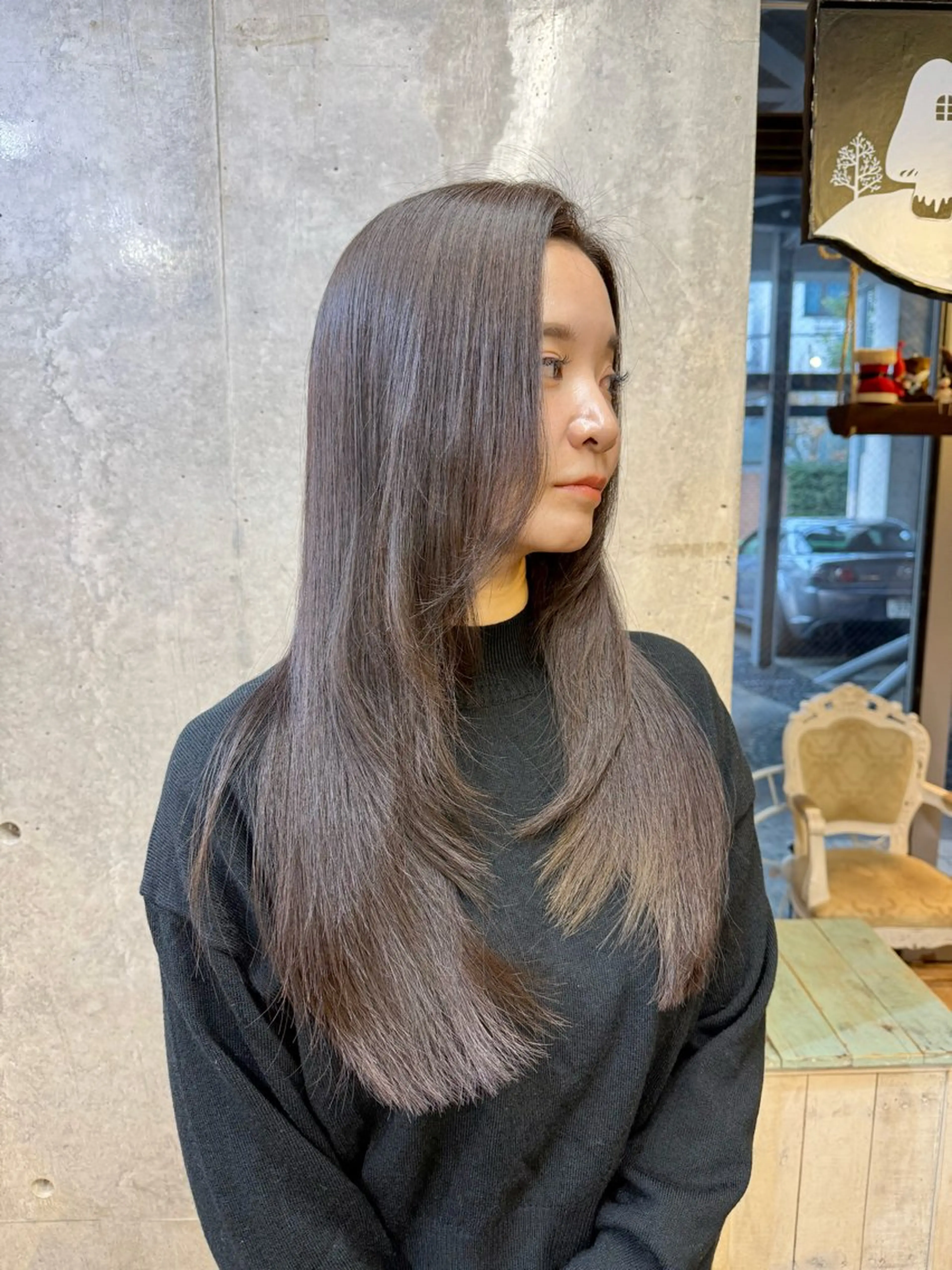✨ロングレイヤーカット✨撮影モデル✂️カットスペシャルトリートメント1000円の写真
