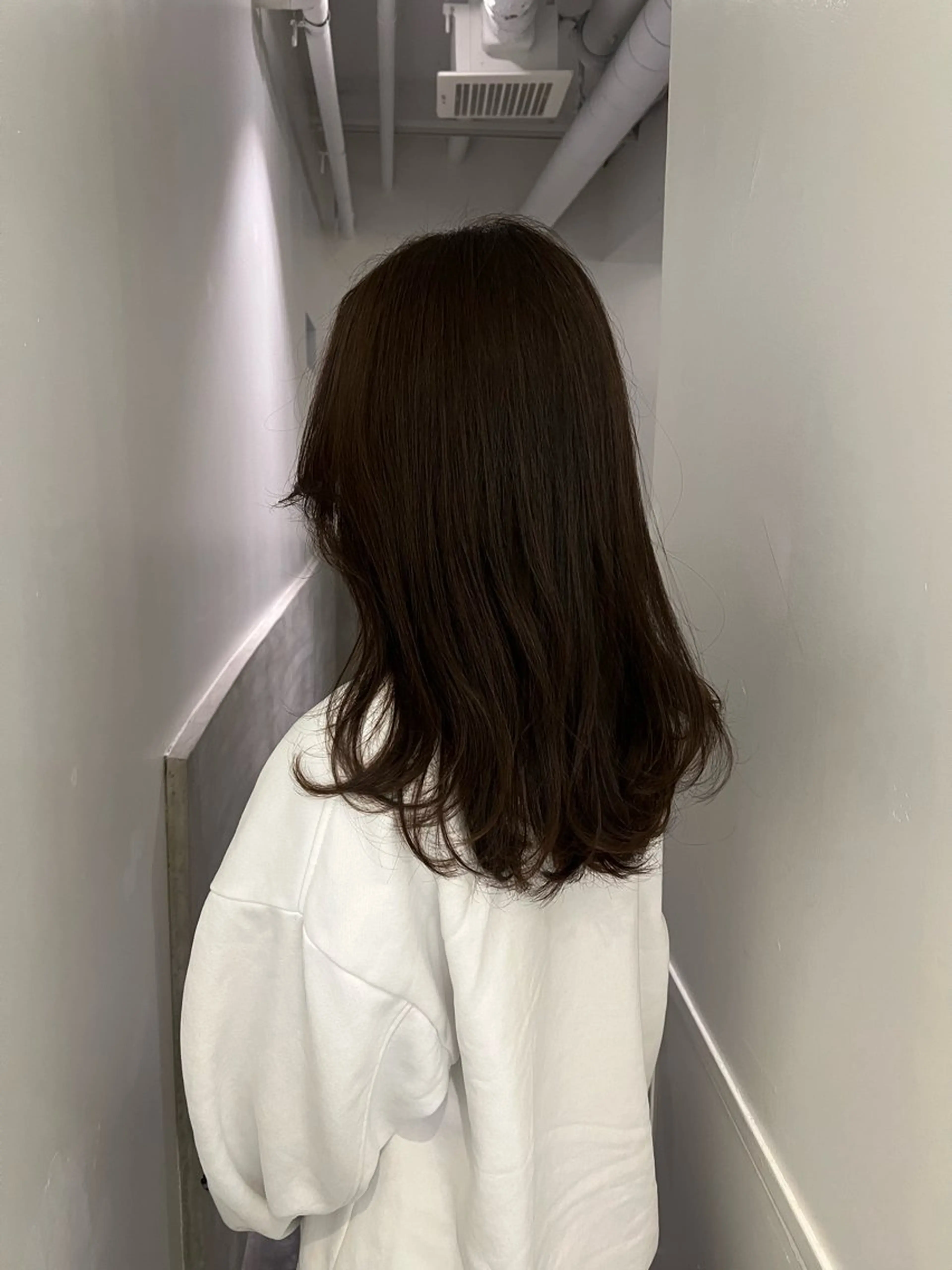 セミロング ヘアカラー 鈴木 三保のヘアスタイル