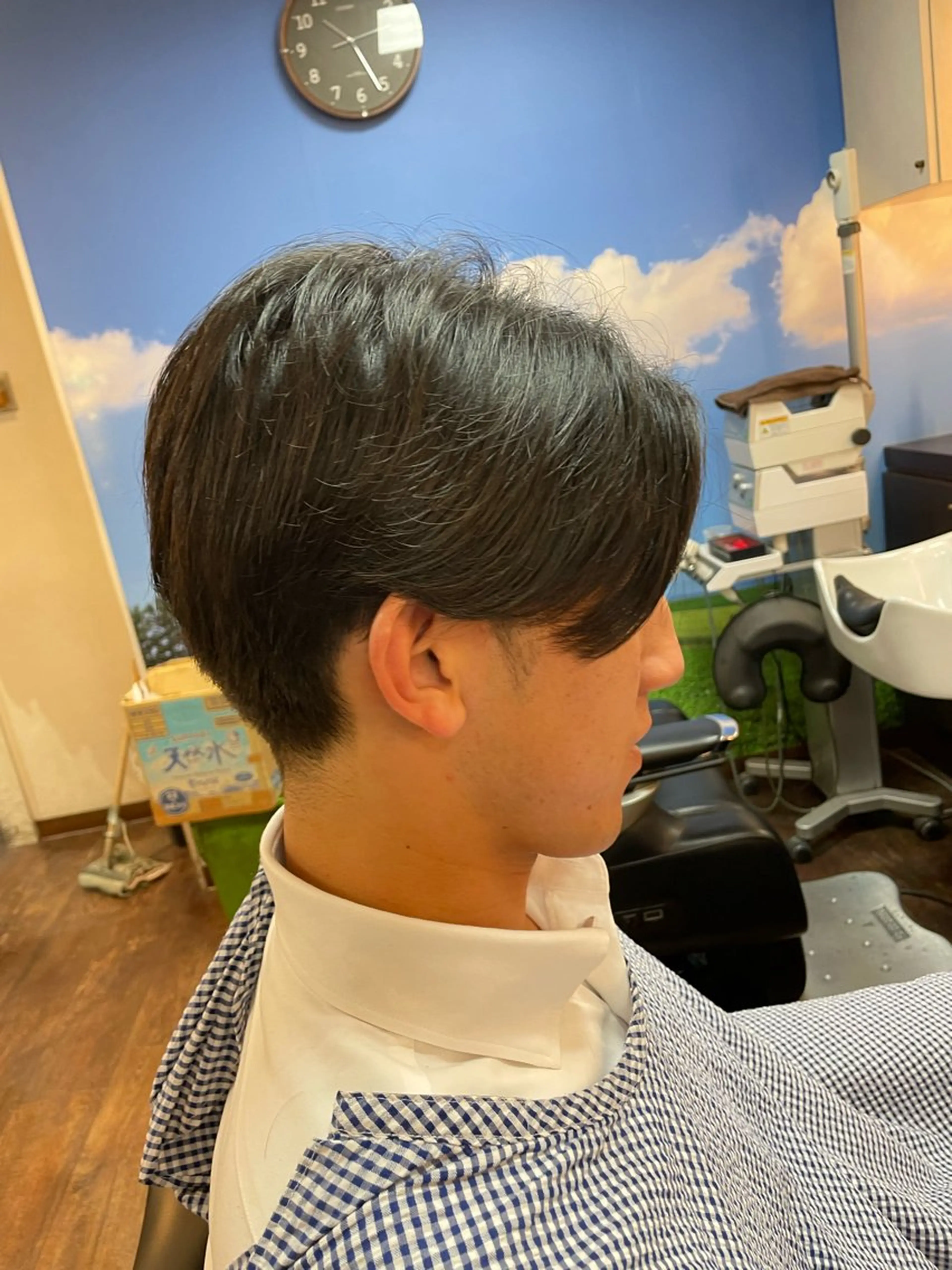 ミディアム 有田 大輝のヘアスタイル