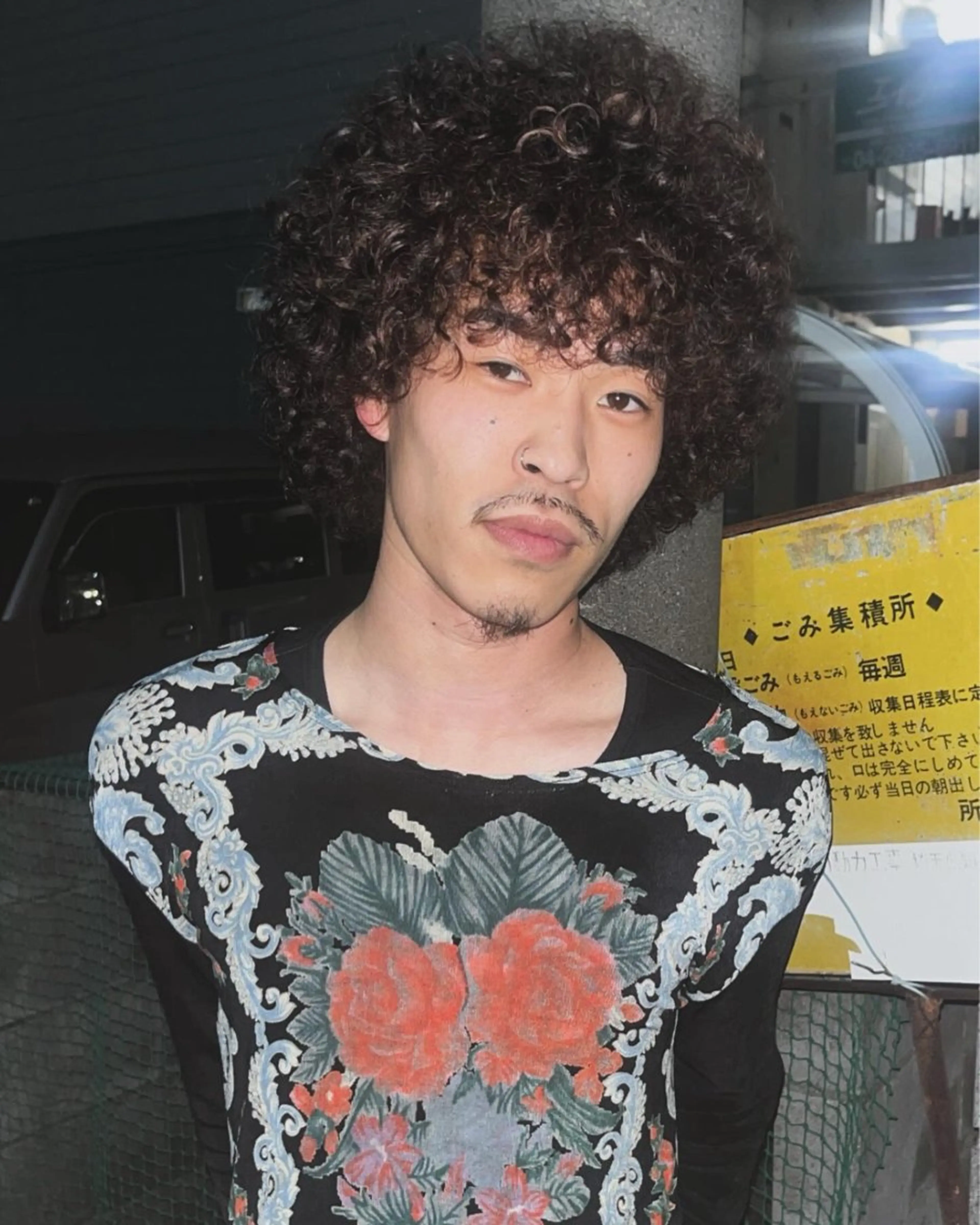 ショート メンズ メンズパーマ カット パーマ 阿世賀 隆太のヘアスタイル