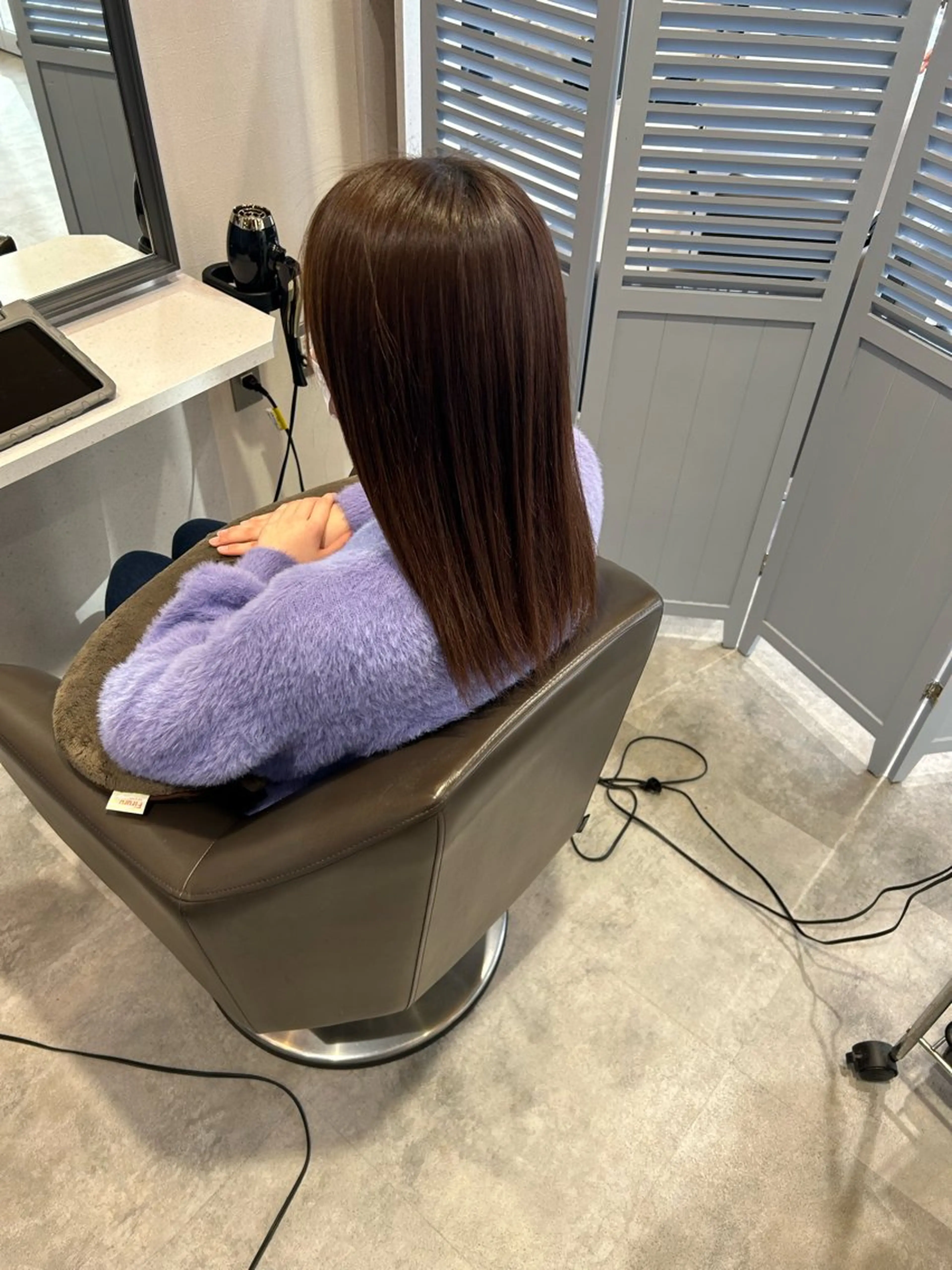 ミディアム SUGAR/ソウ みたけのヘアスタイル