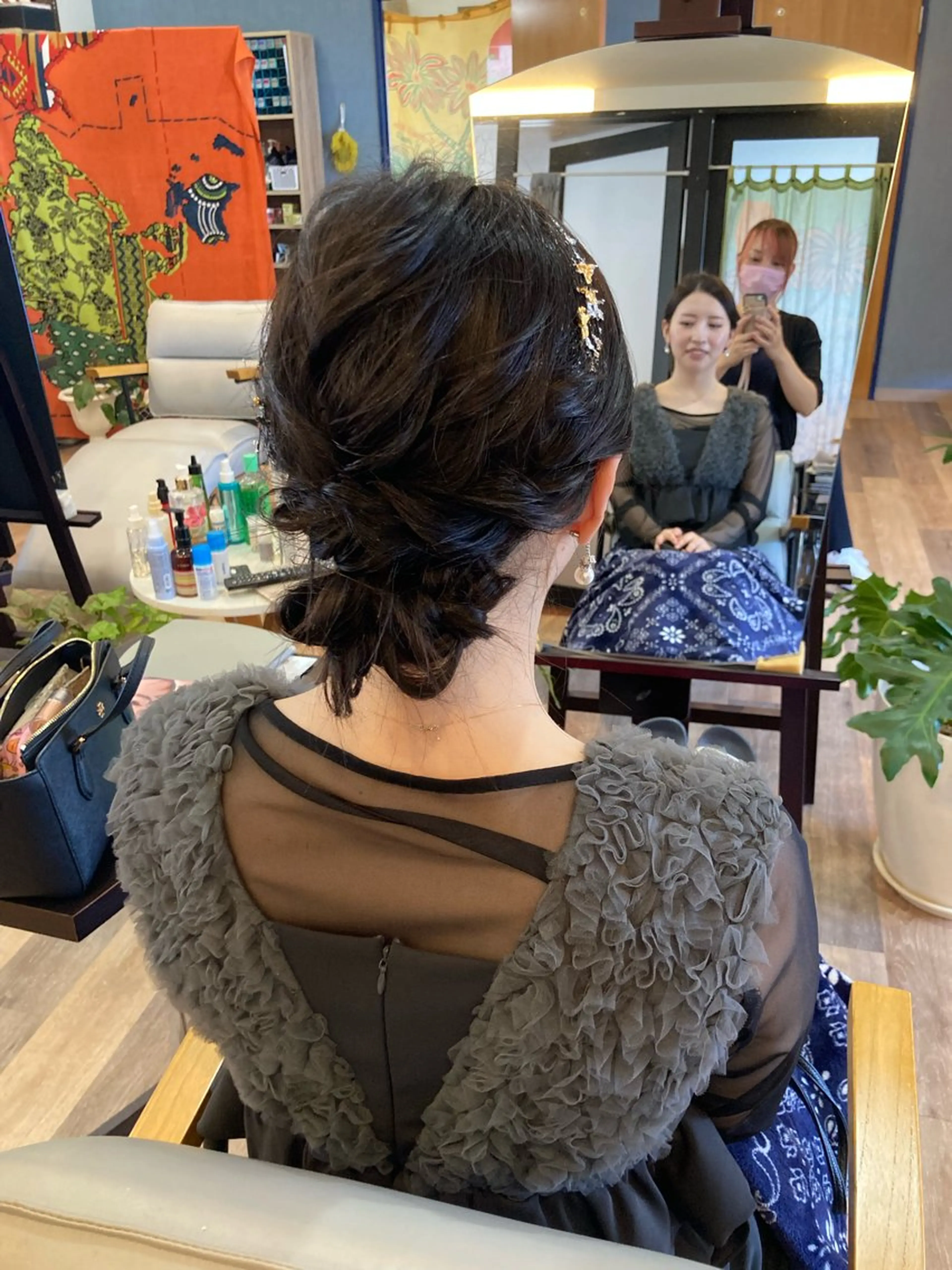 ミディアム ヘアセット 中野 紹江のマツエク・マツパデザイン