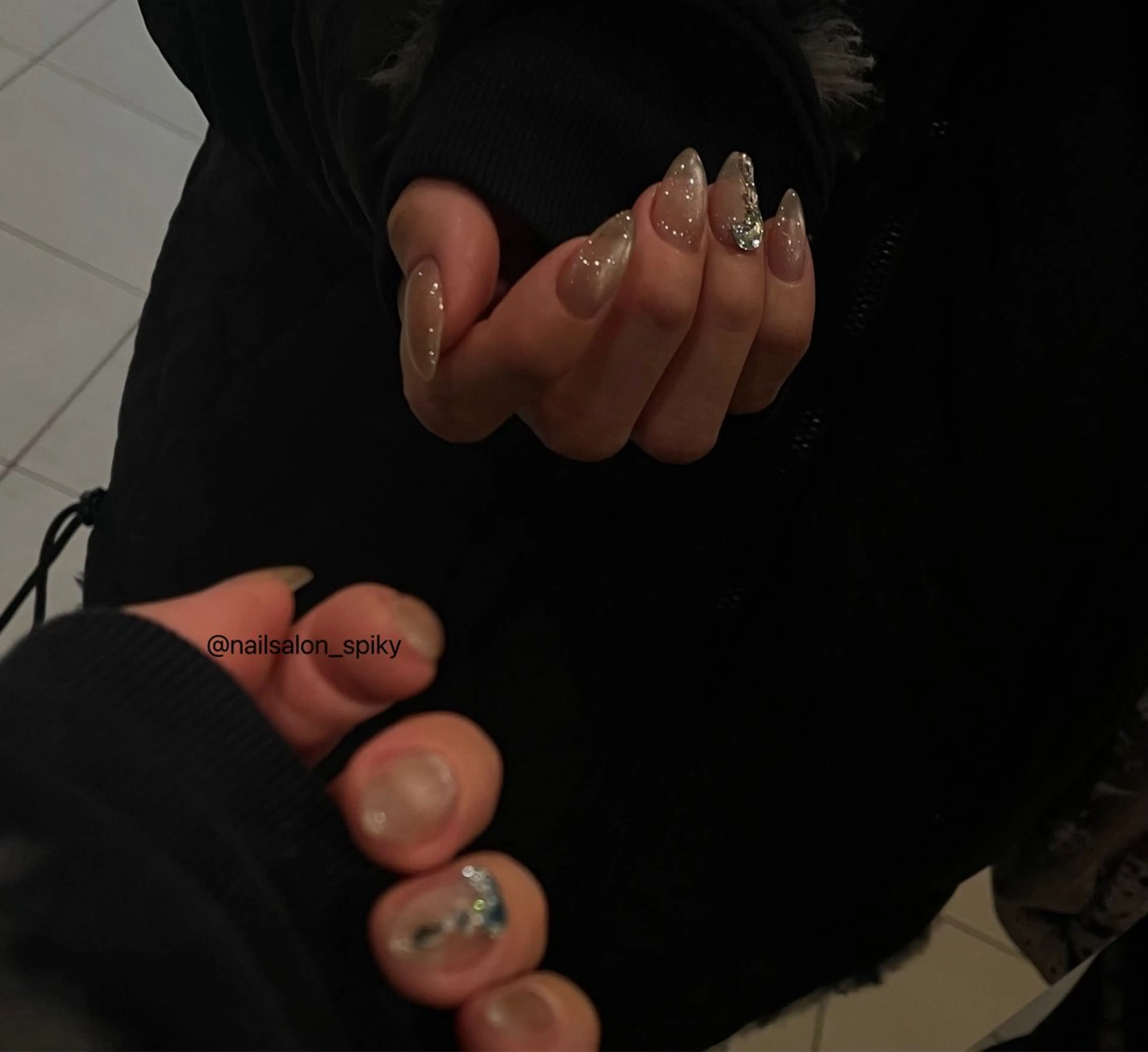 ネイル Spiky とうげ ふうかのネイルデザイン