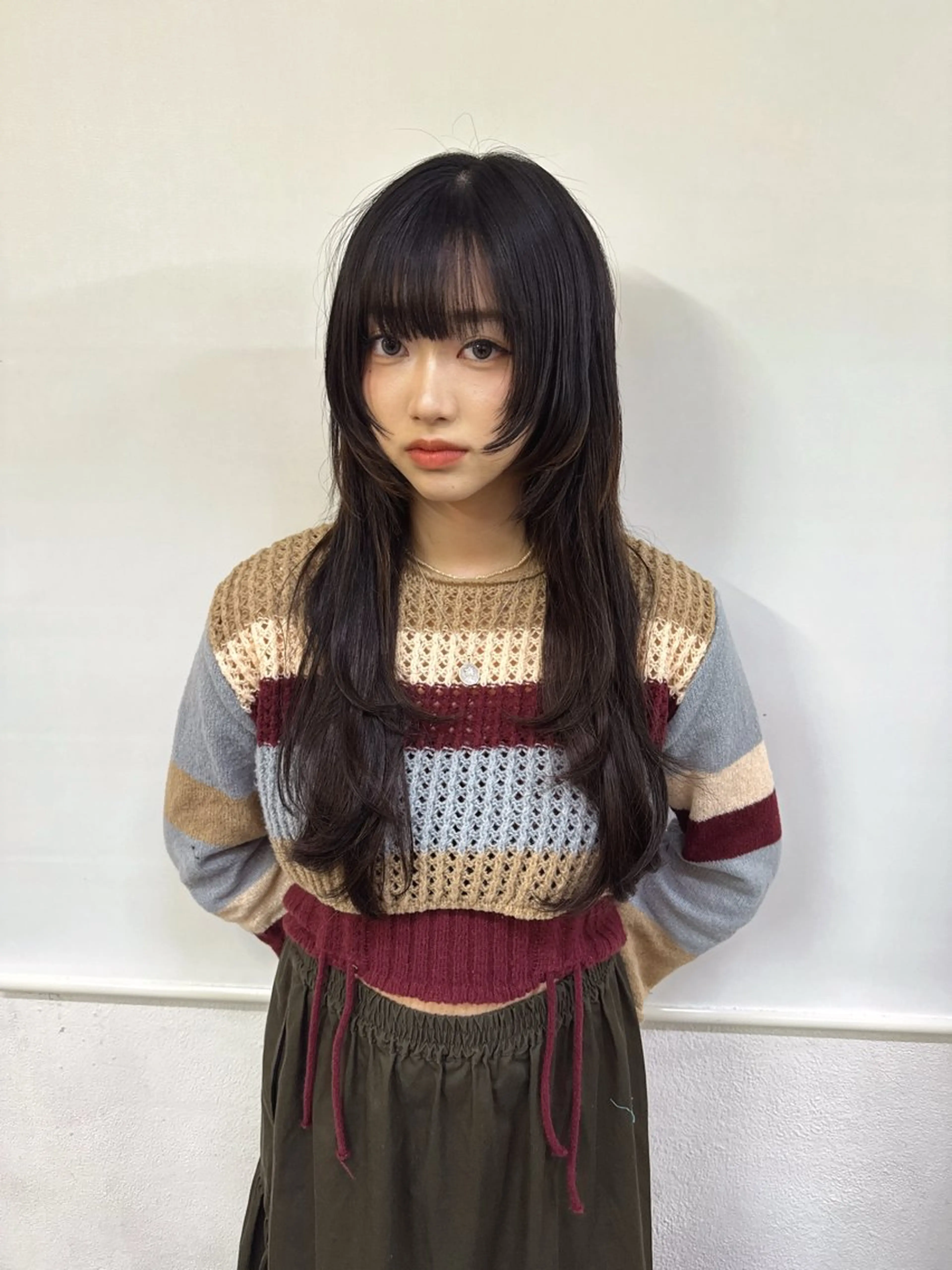 ロング ウルフレイヤー エクステ/kokiのヘアスタイル