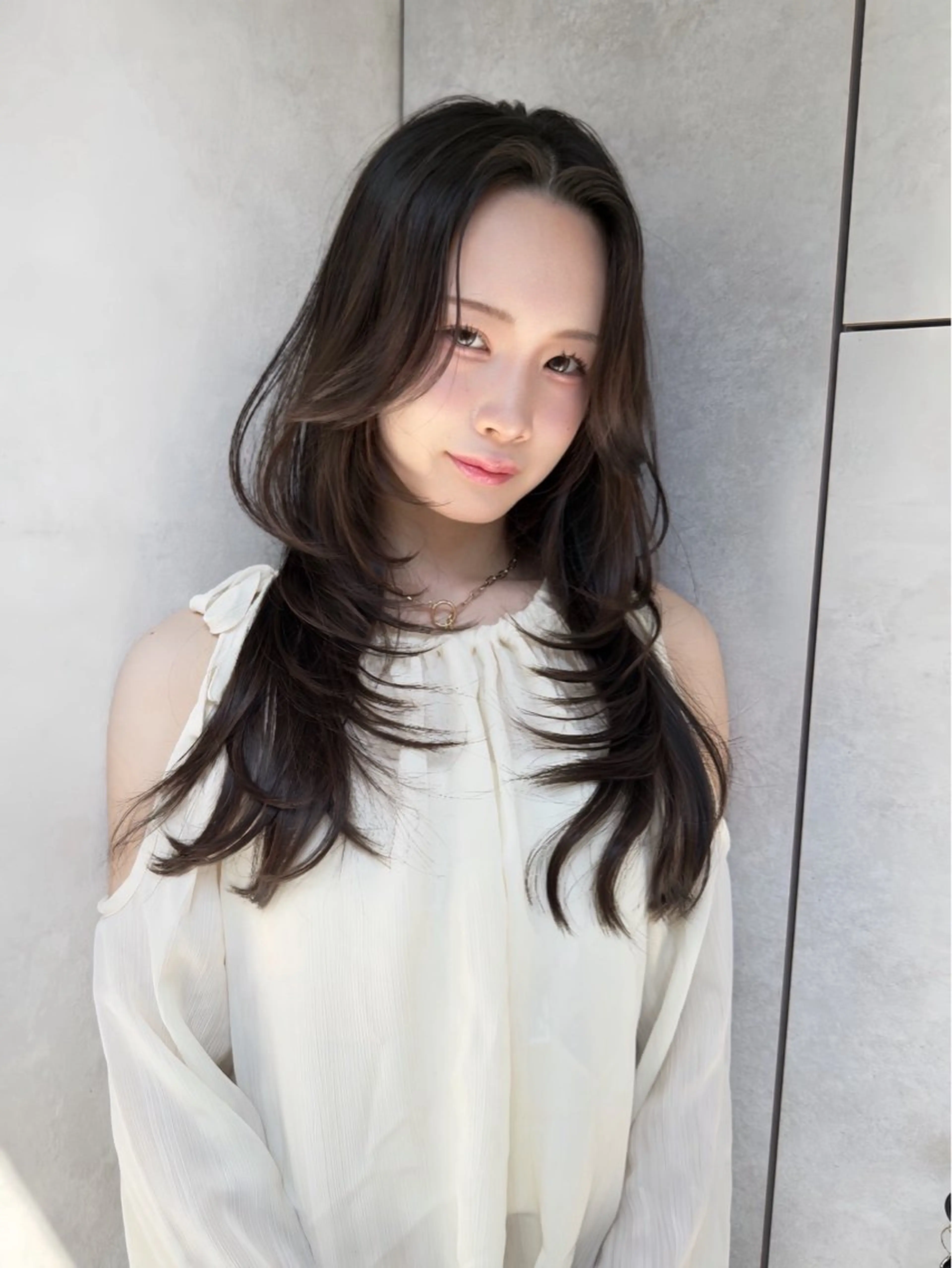 ロング レイヤーカット カット ナツキ💫 カットモデル募集中のヘアスタイル