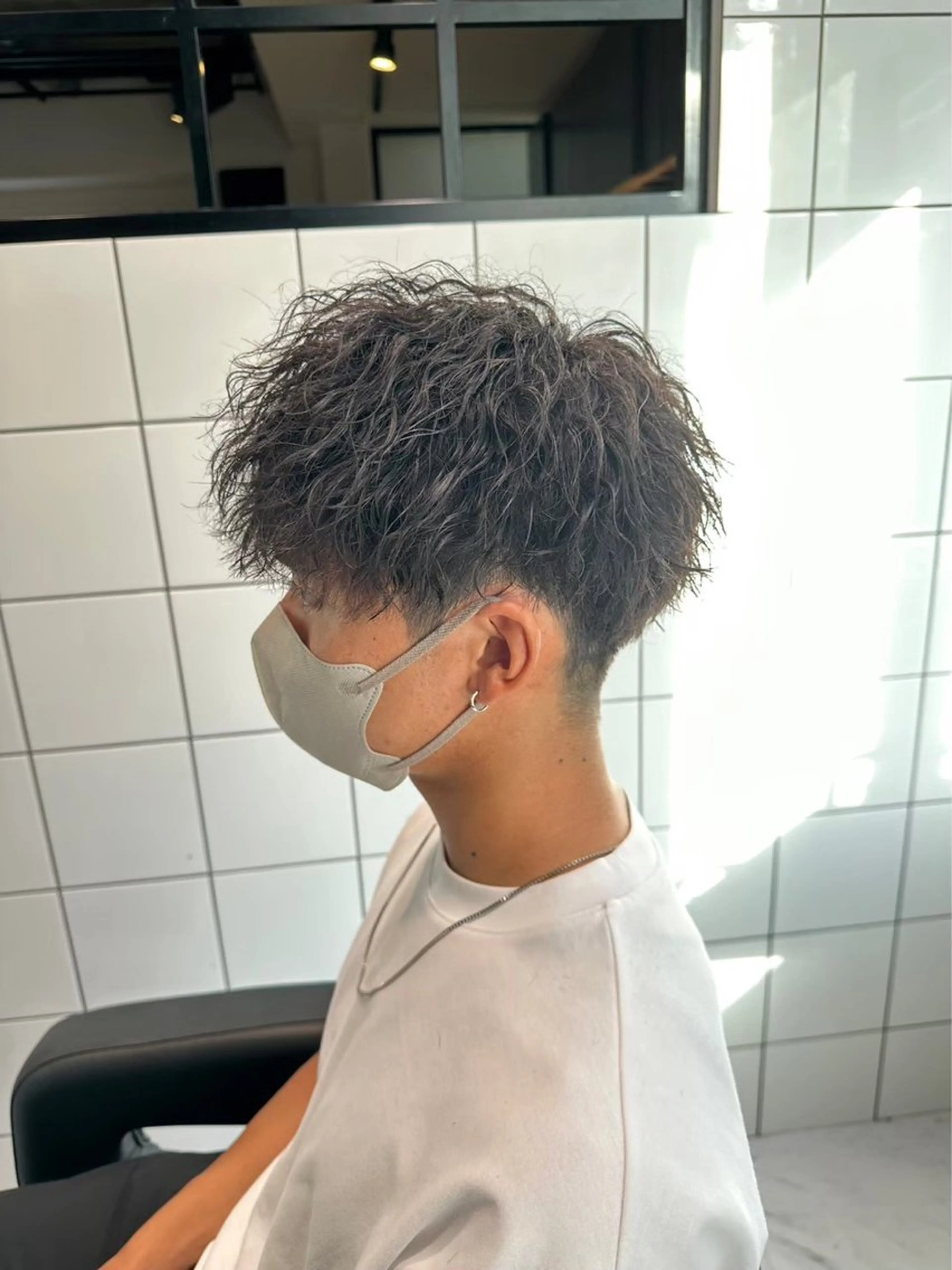 ショート カラー パーマ メンズ キッズ カット パーマ トリートメント ヘアセット 🔥パーマ特化🔥 優馬のヘアスタイル