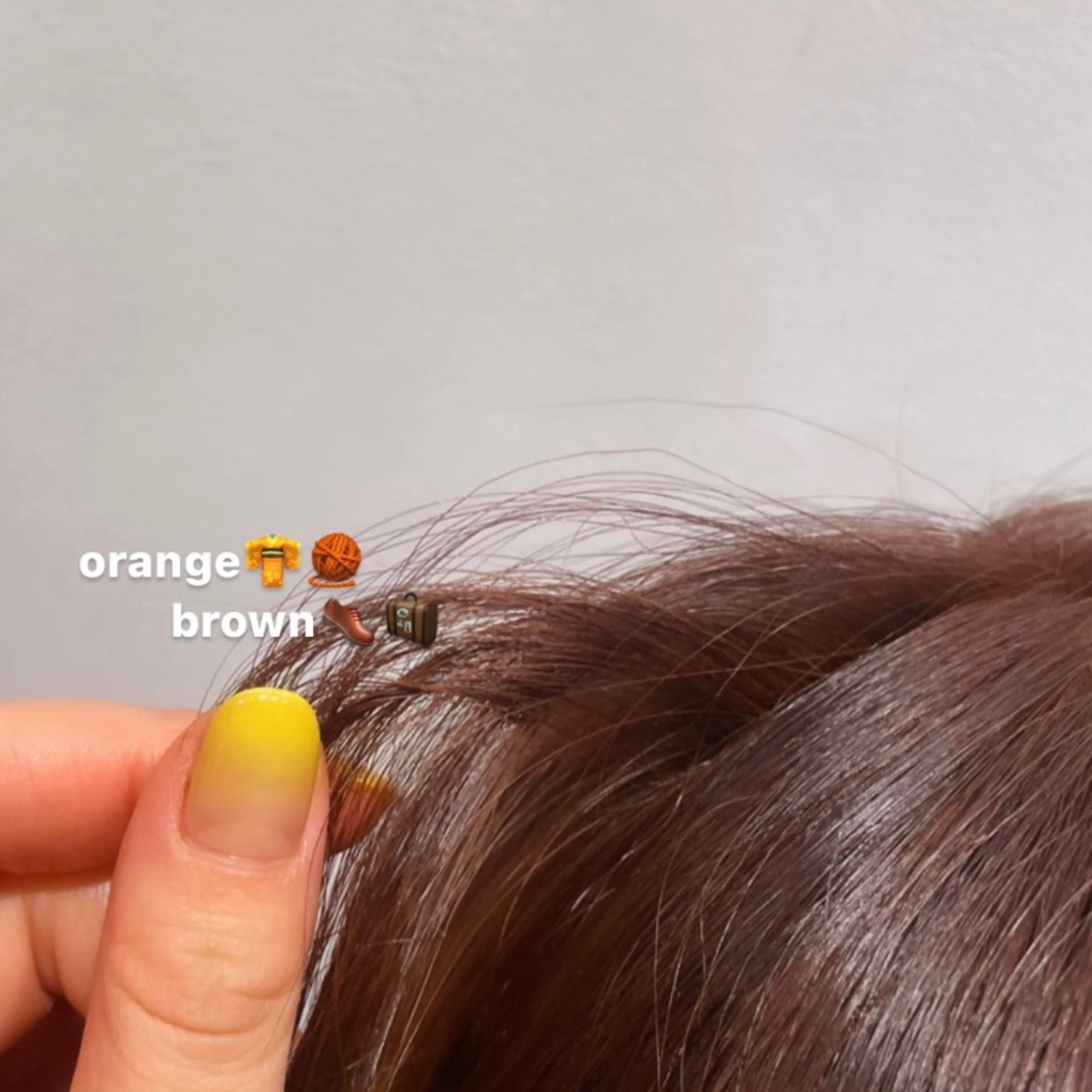 カラー いまかわ ゆなのヘアスタイル