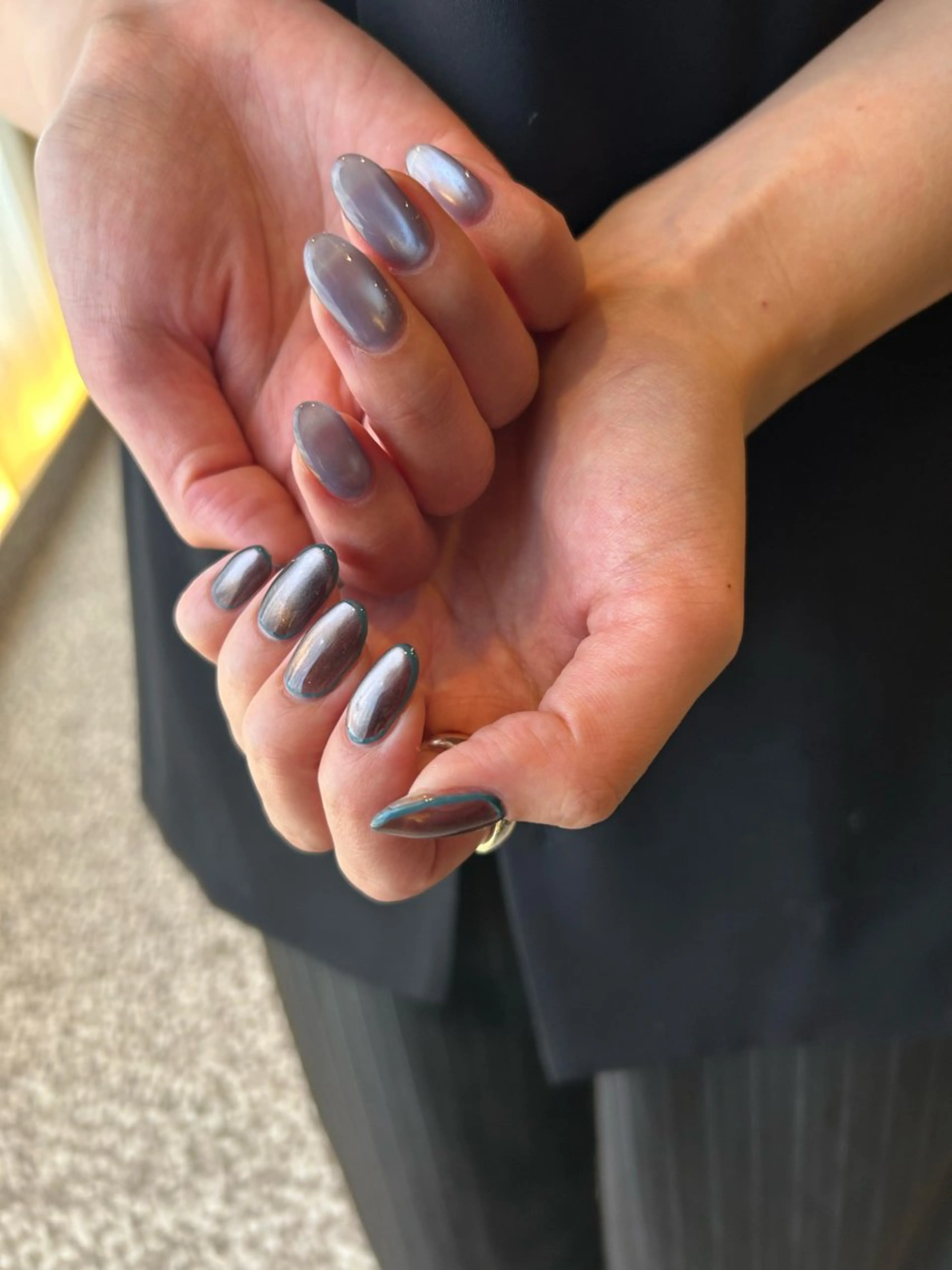 ネイル マグネットネイル 木戸 有佐のネイルデザイン