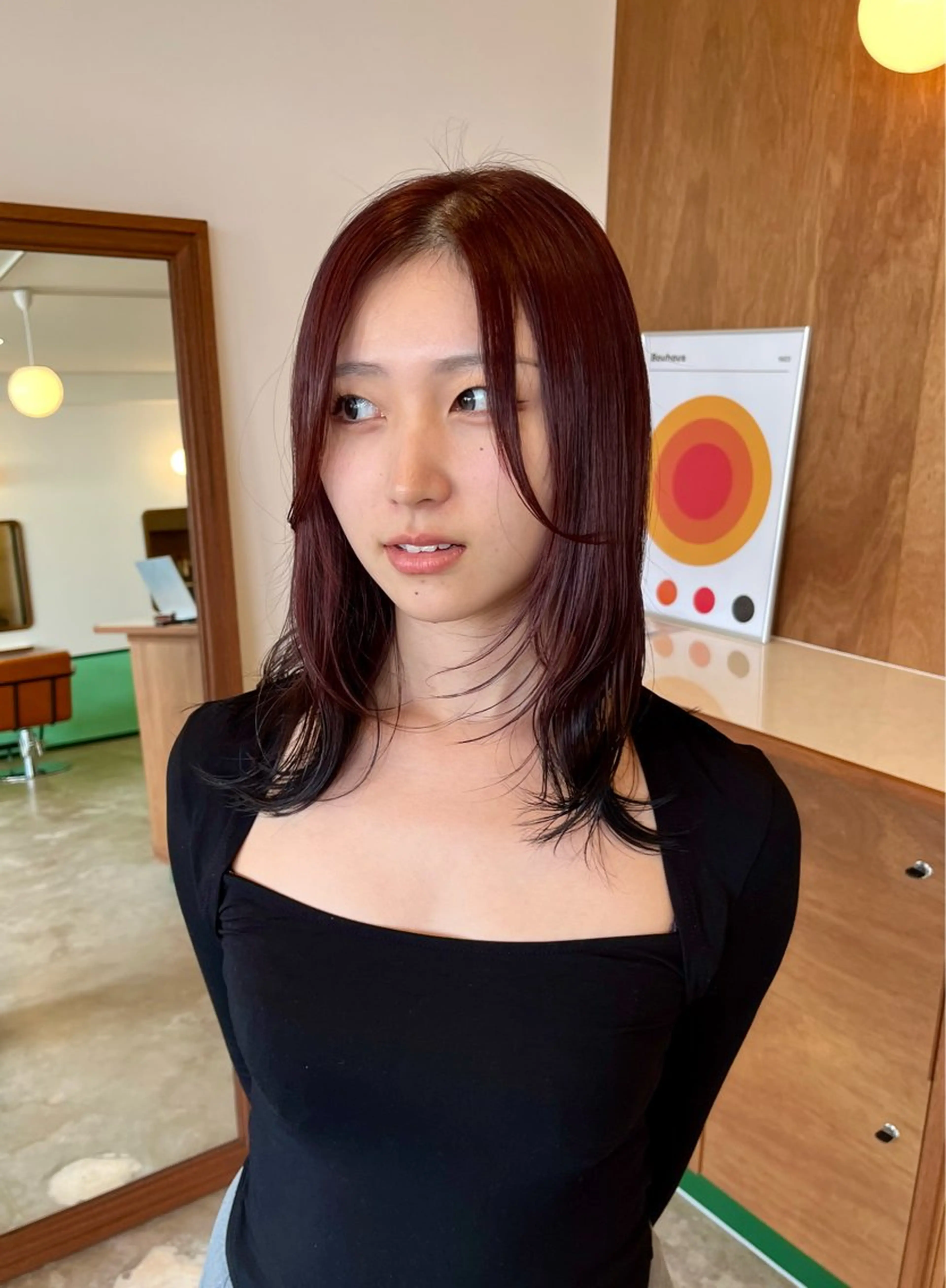 レディースカット+ワンカラー🫧の写真