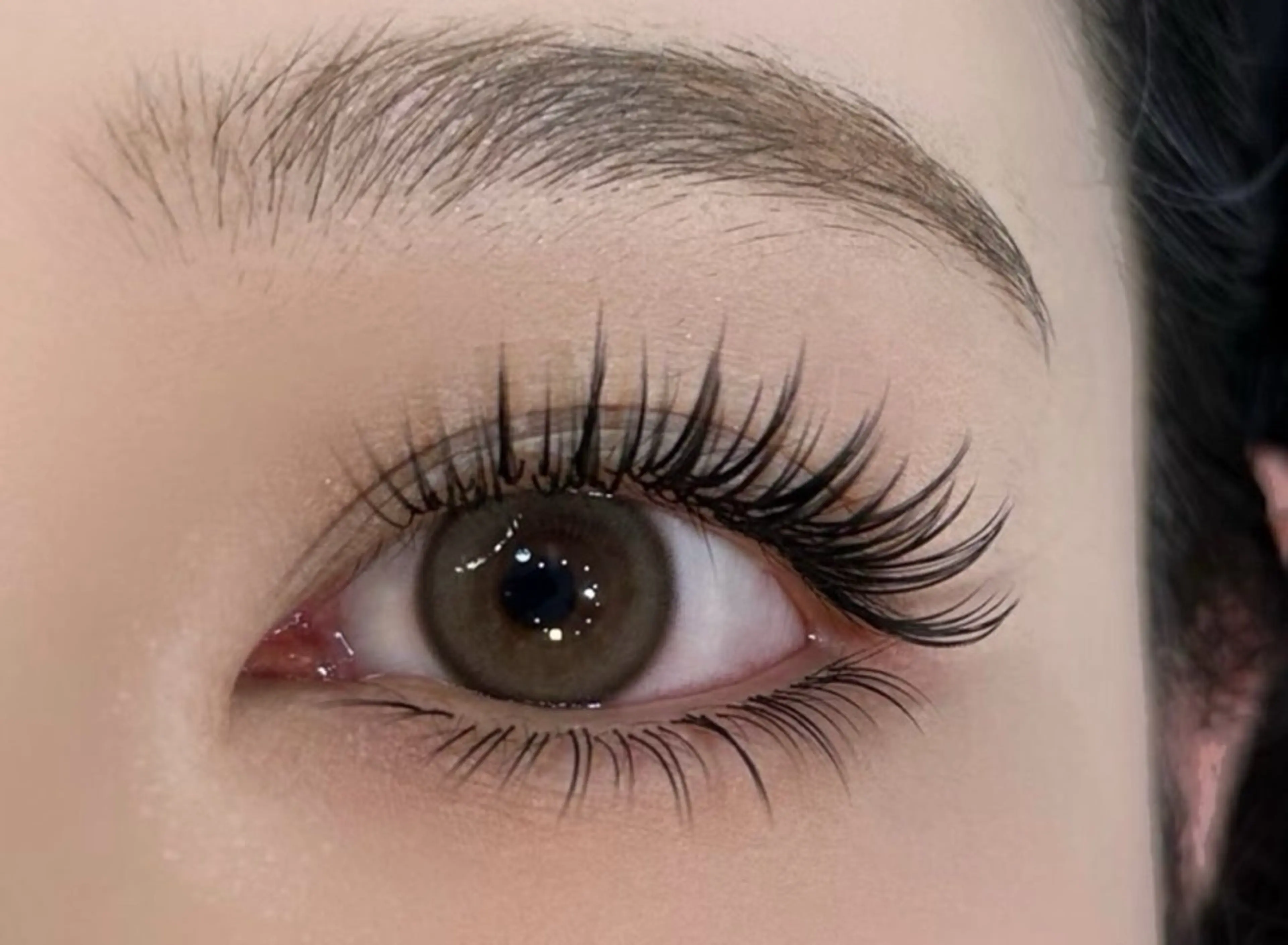 マツエク・マツパ フラットラッシュ 柳沢 アヤのマツエク・マツパデザイン