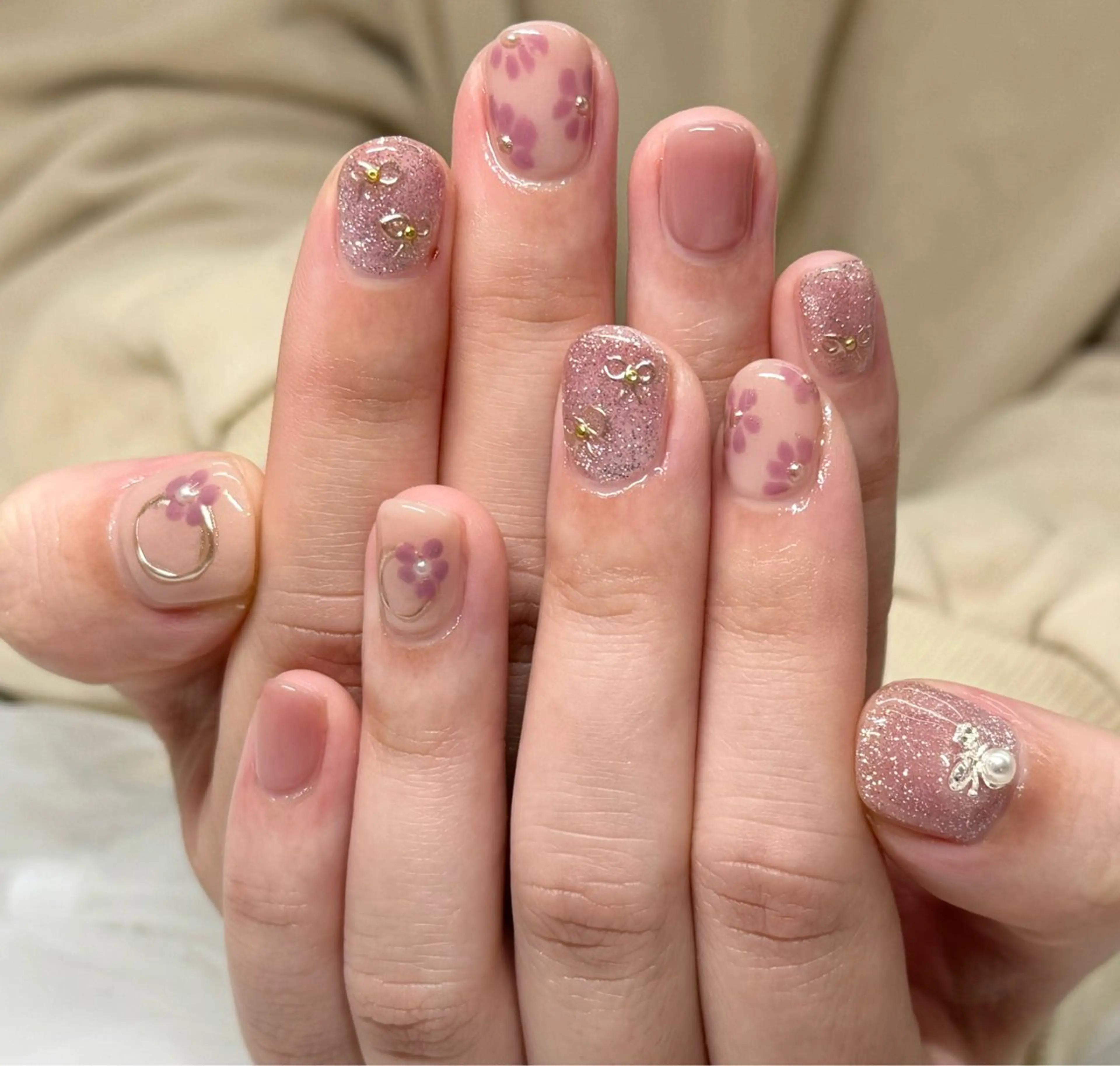 ネイル 成人式 Regina Marinaのネイルデザイン