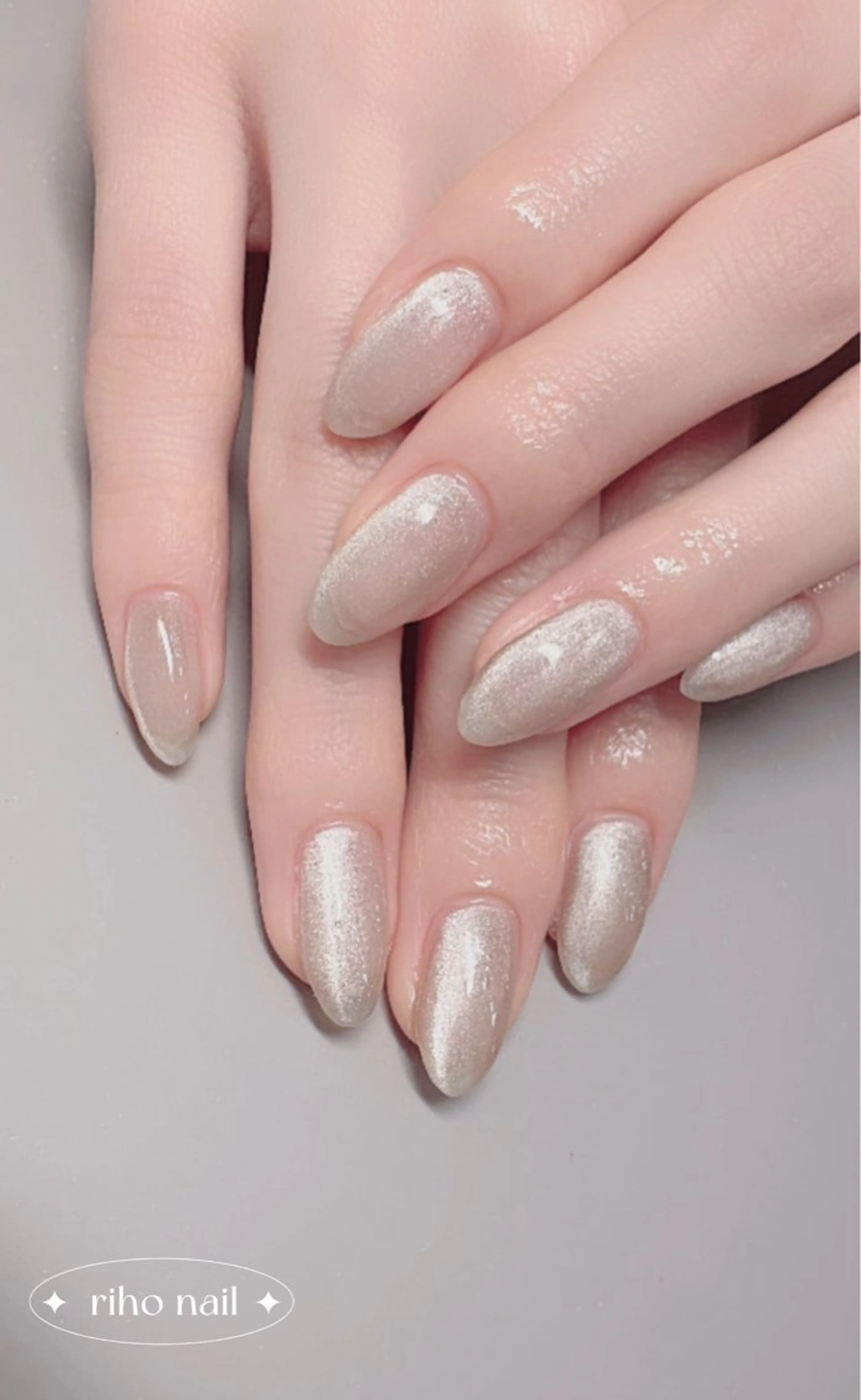 ネイル ハンドネイル 艶/マグネット/網紅 /韓国/岩下りほのネイルデザイン