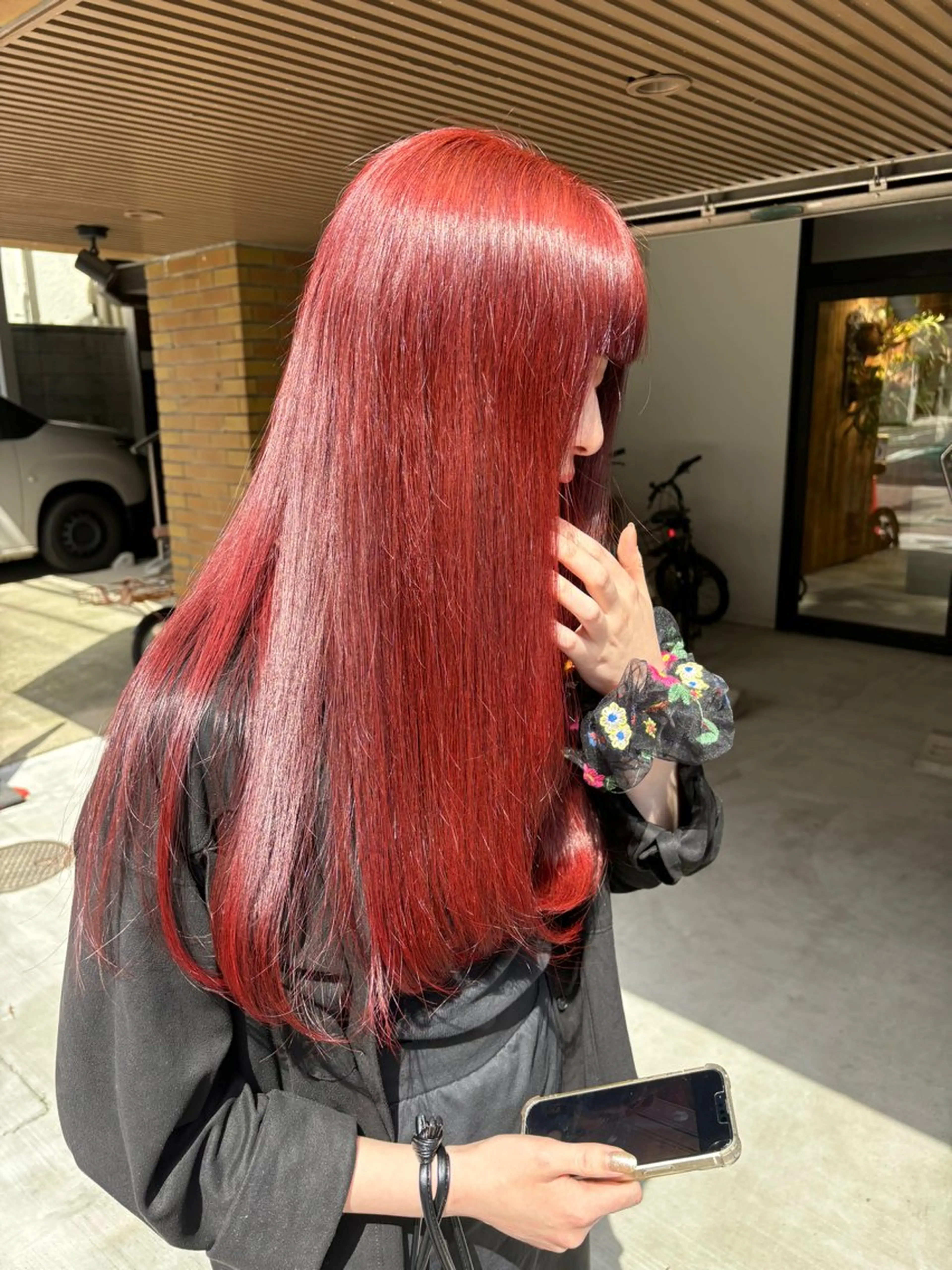 ロング カラー カット ヘアカラー トリートメント ヘッドスパ CARICIA🌱 masaeのヘアスタイル