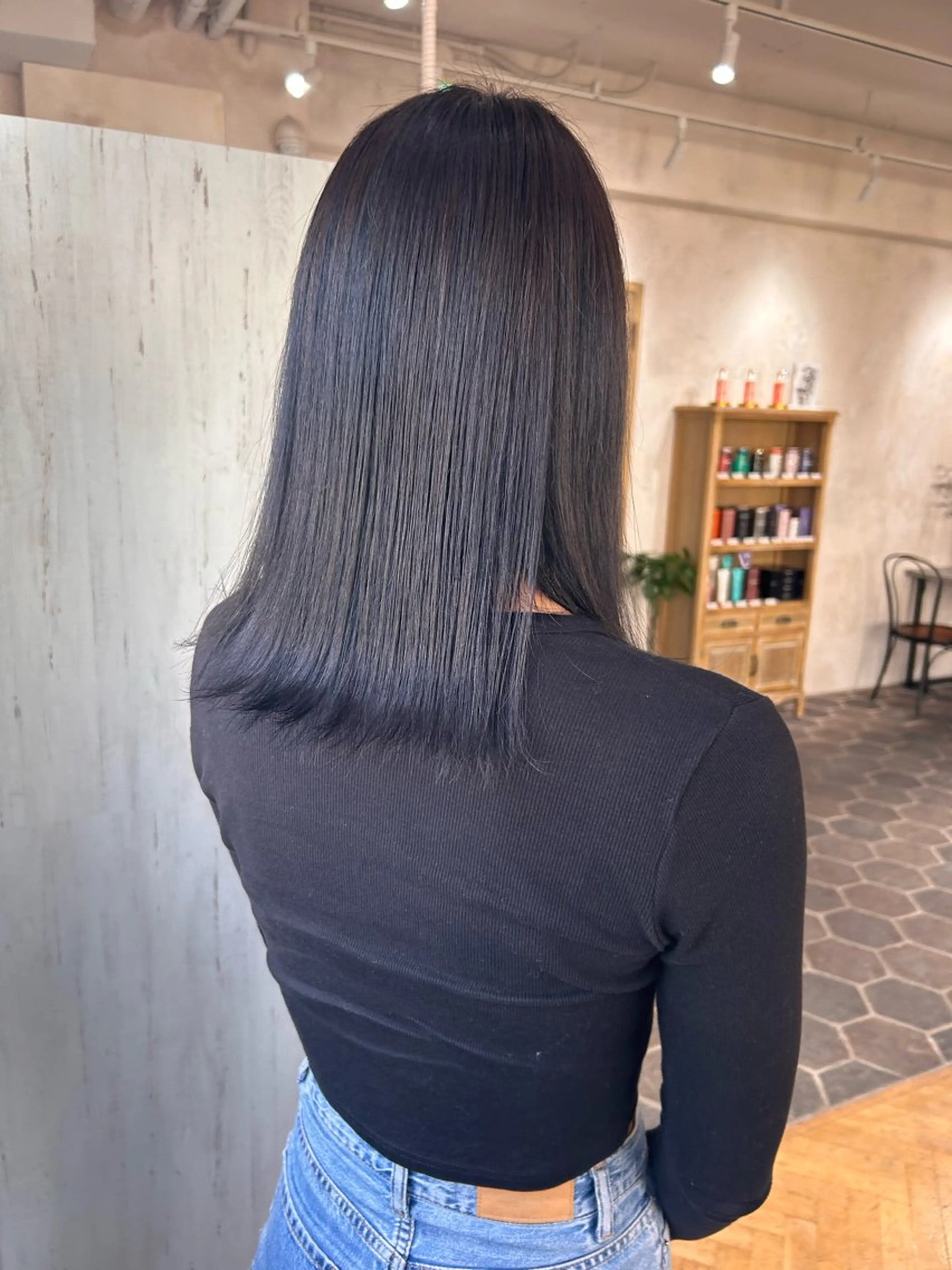 ミディアム ヘアカラー 艶カラー🌟 kanonのヘアスタイル