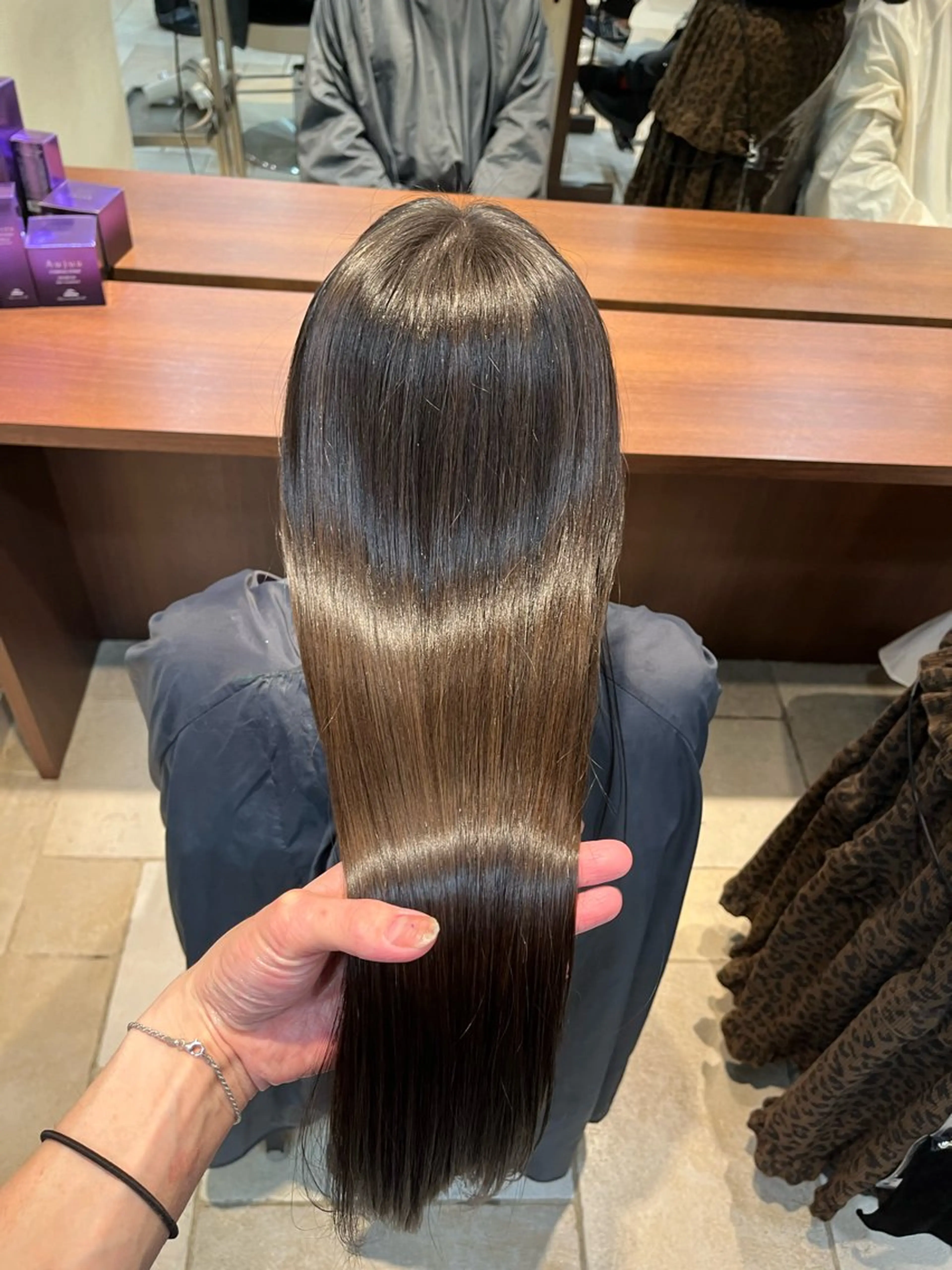 ロング カラー ヘアカラー 大人透明感艶カラー 寺田稜のヘアスタイル