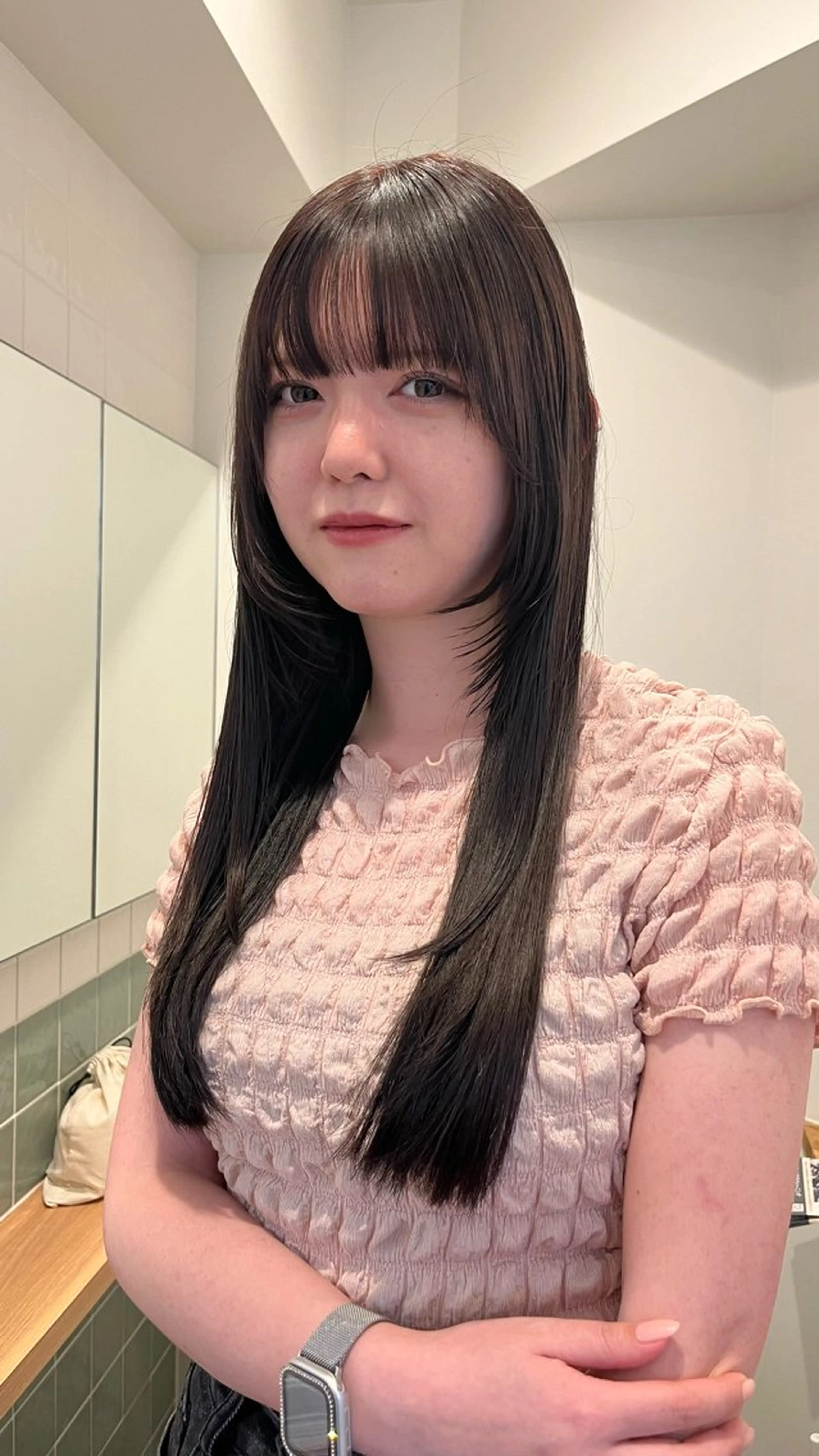 ロング ヘアカラー 新宿/ボブ/レイヤー 縮毛矯正/SACHIのヘアスタイル