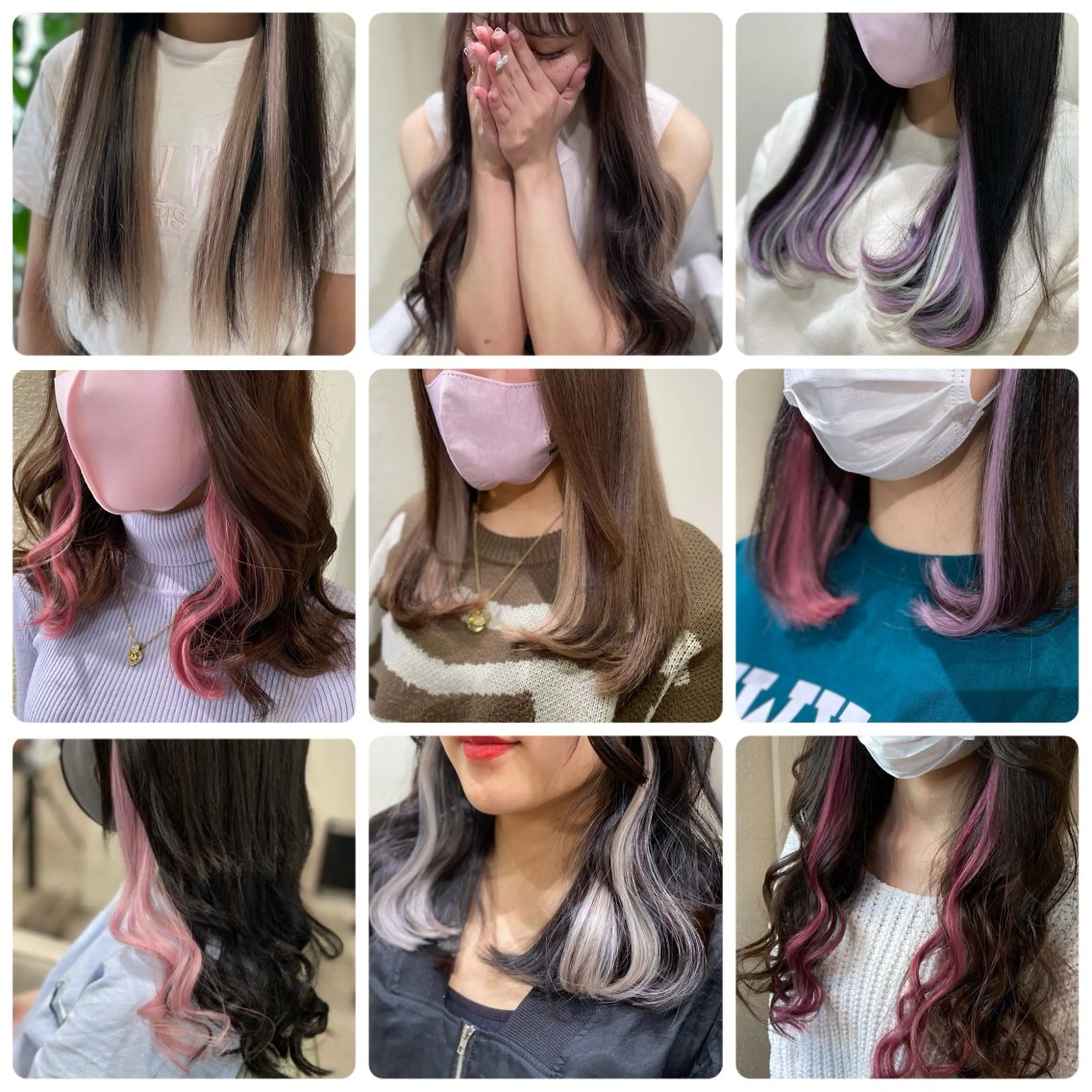 エクステ ハイトーン✨艶髪💘 💘 AYANO💘のヘアスタイル