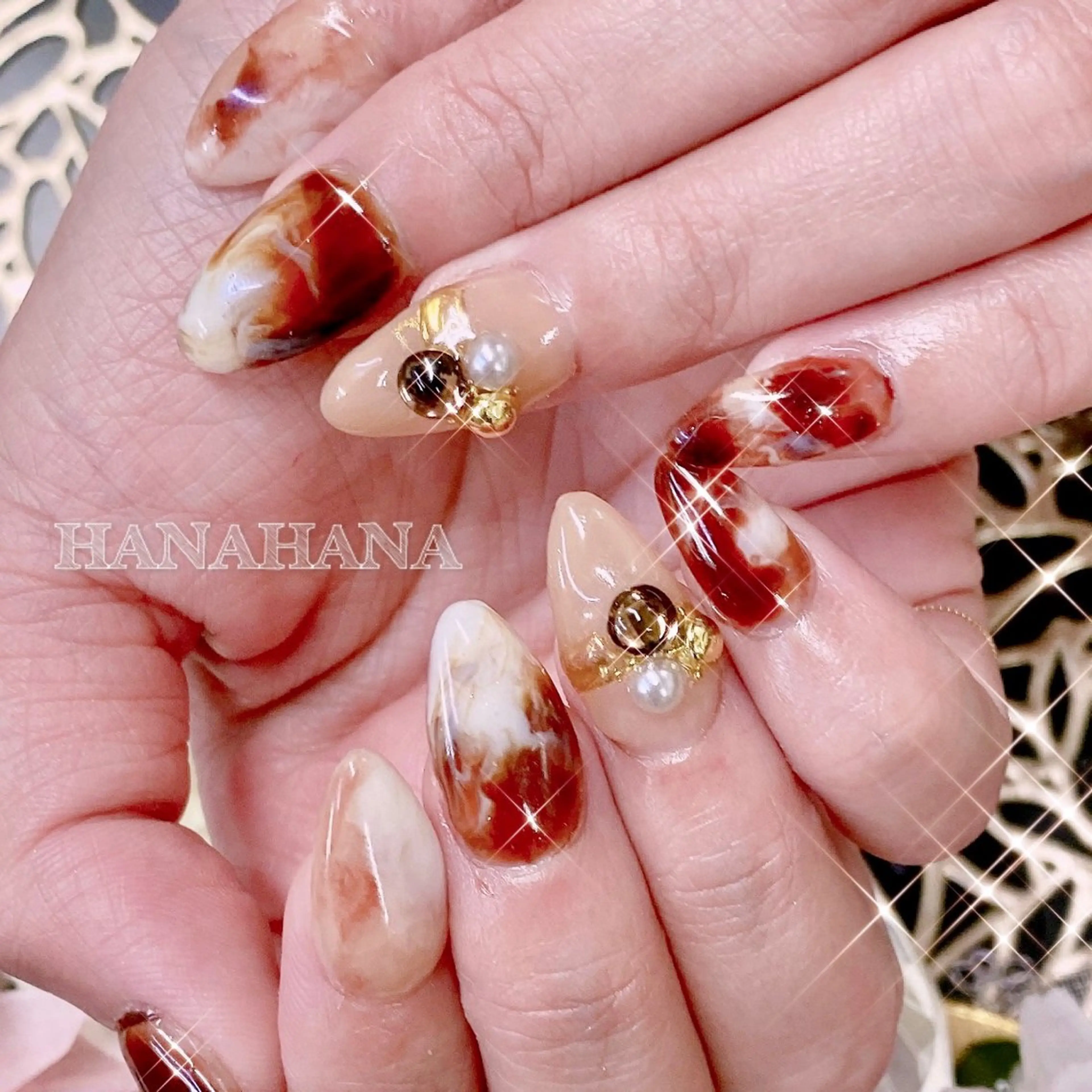 ネイル ジェルネイル HANAHANAのネイルデザイン