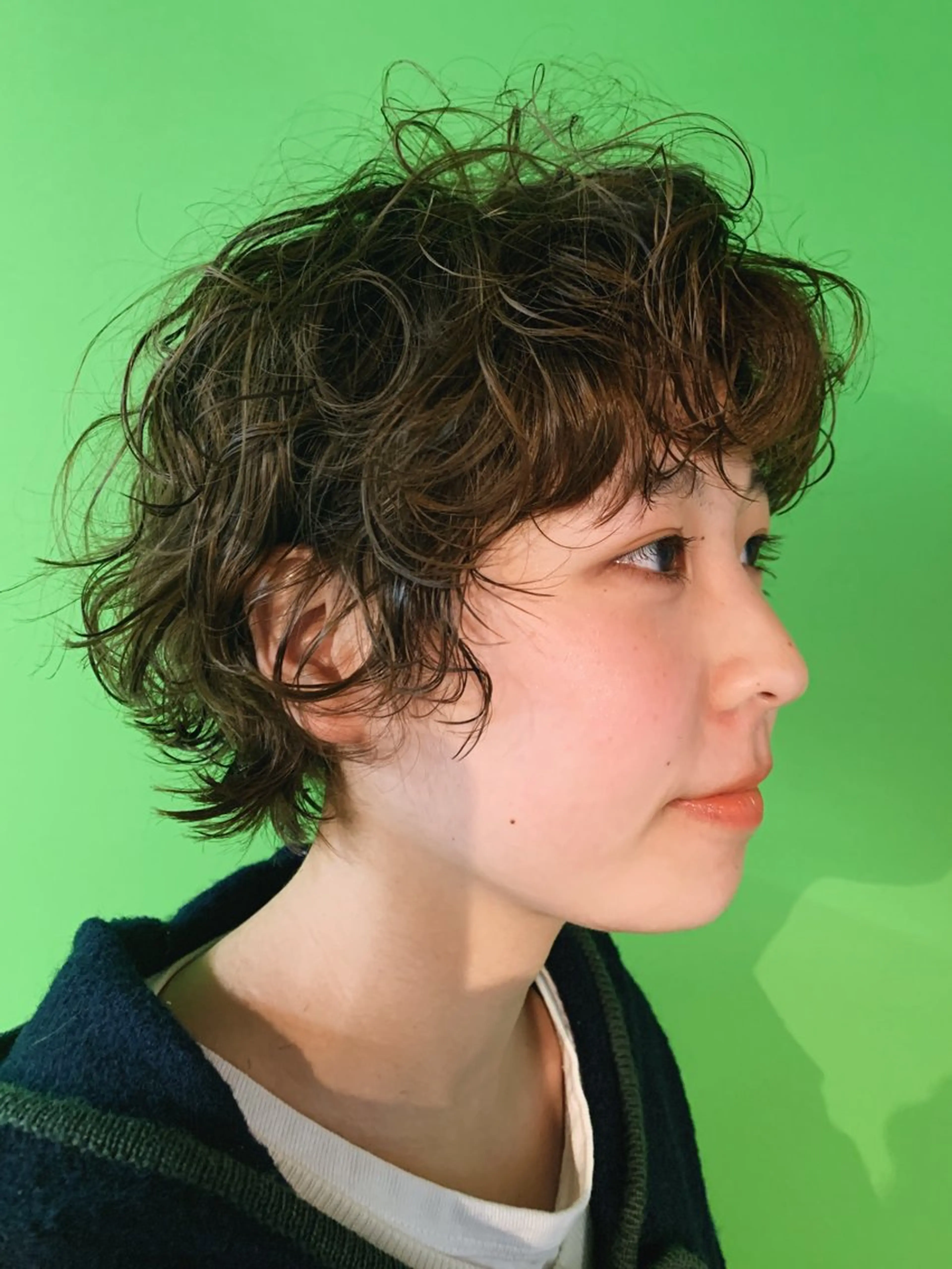 似合わせカット＋パーマ＋ヘアカラー＋2stepケアトリートメントの写真