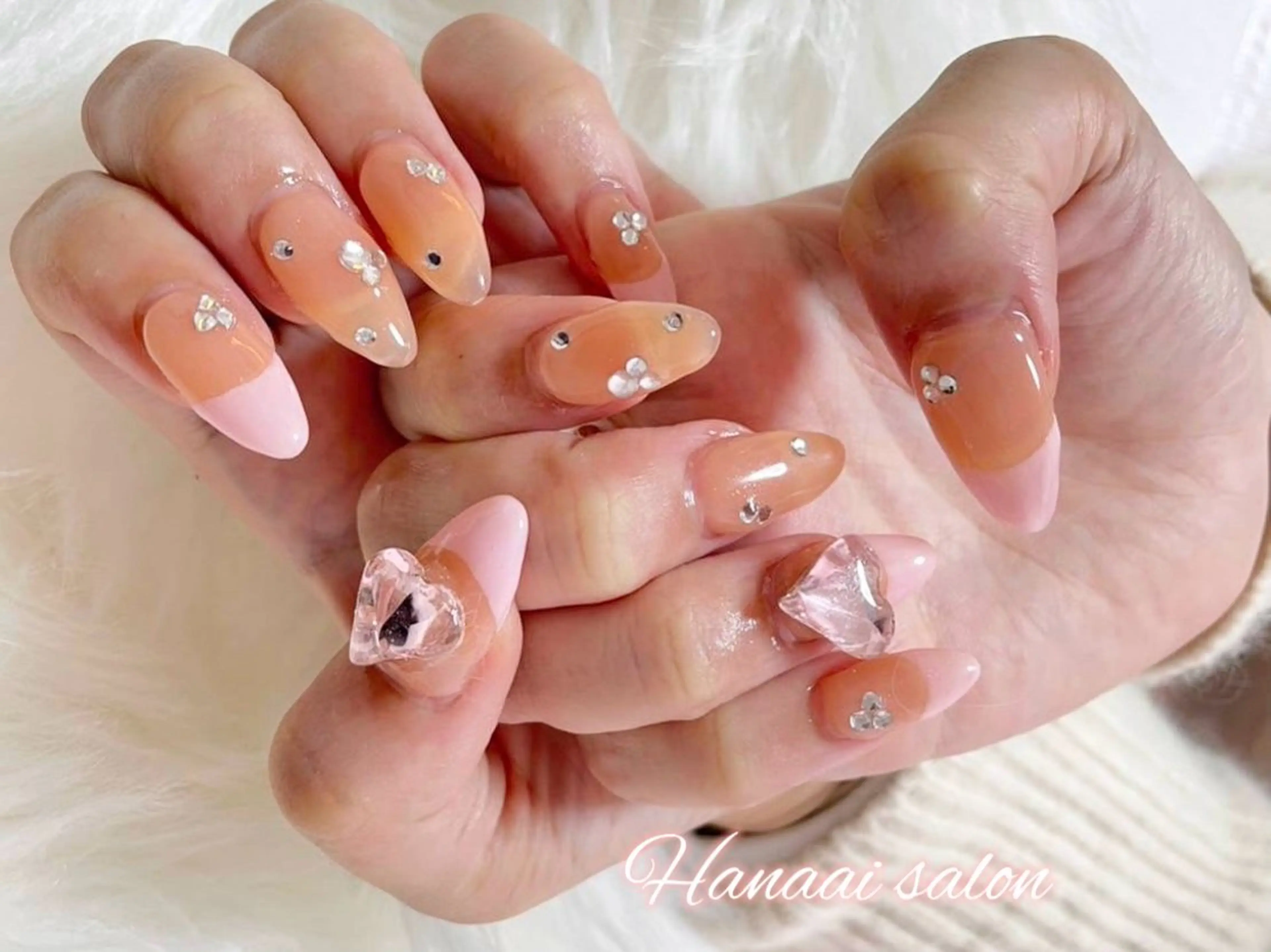 セミロング Hanaai Salon新宿店のネイルデザイン