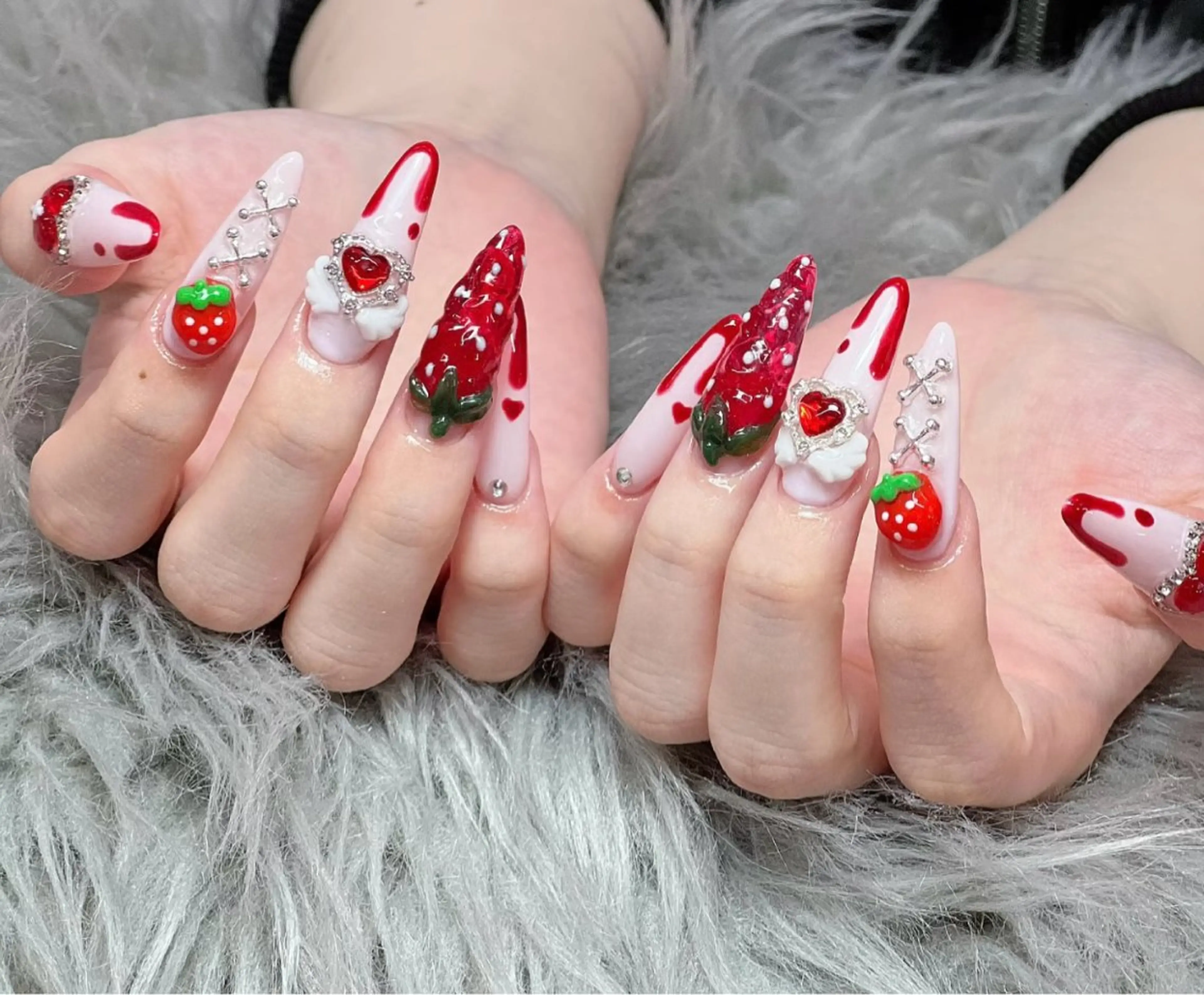 ネイル ハンドネイル ハンドケア sunnynail 小桃のネイルデザイン