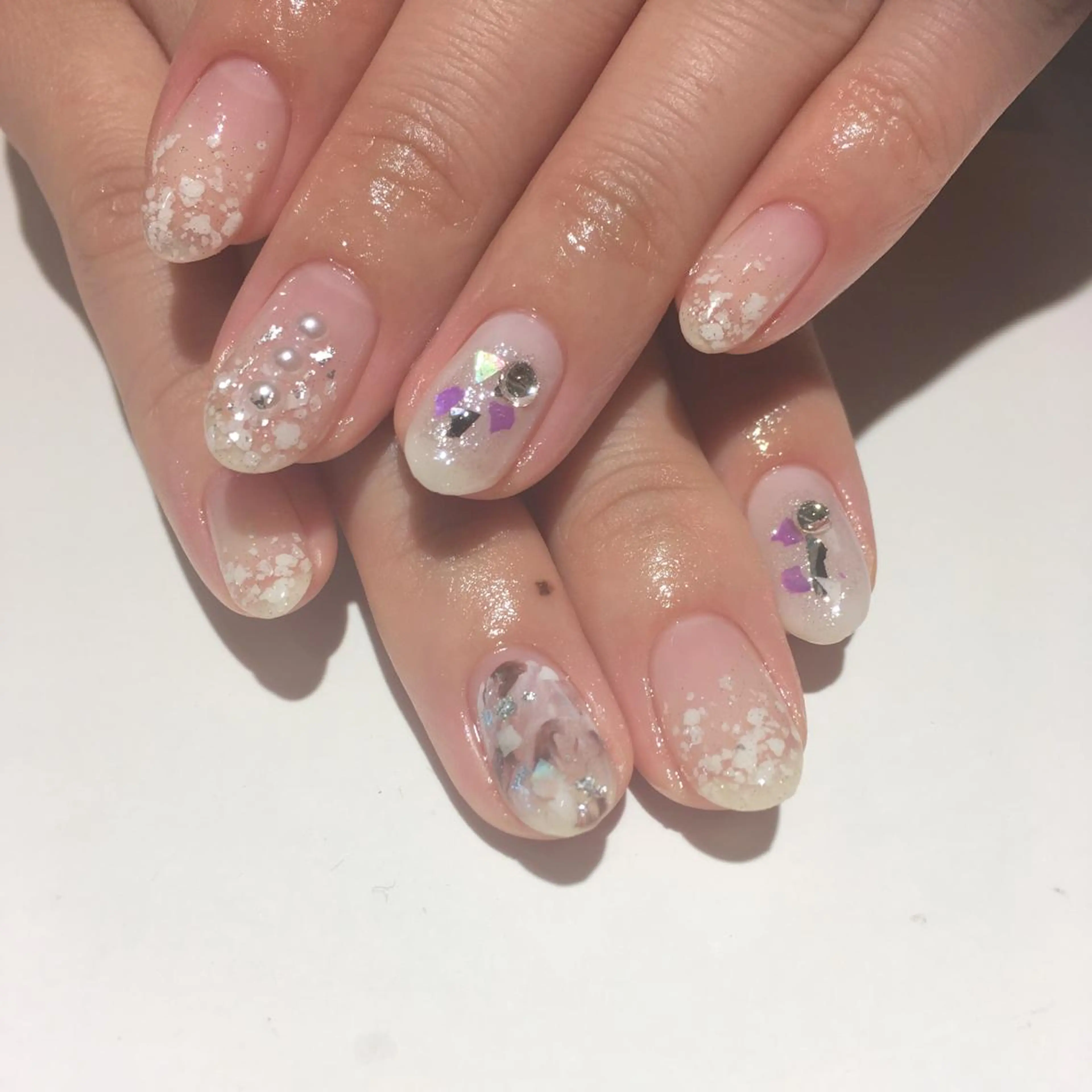 ネイル 渡邊 束紗のネイルデザイン