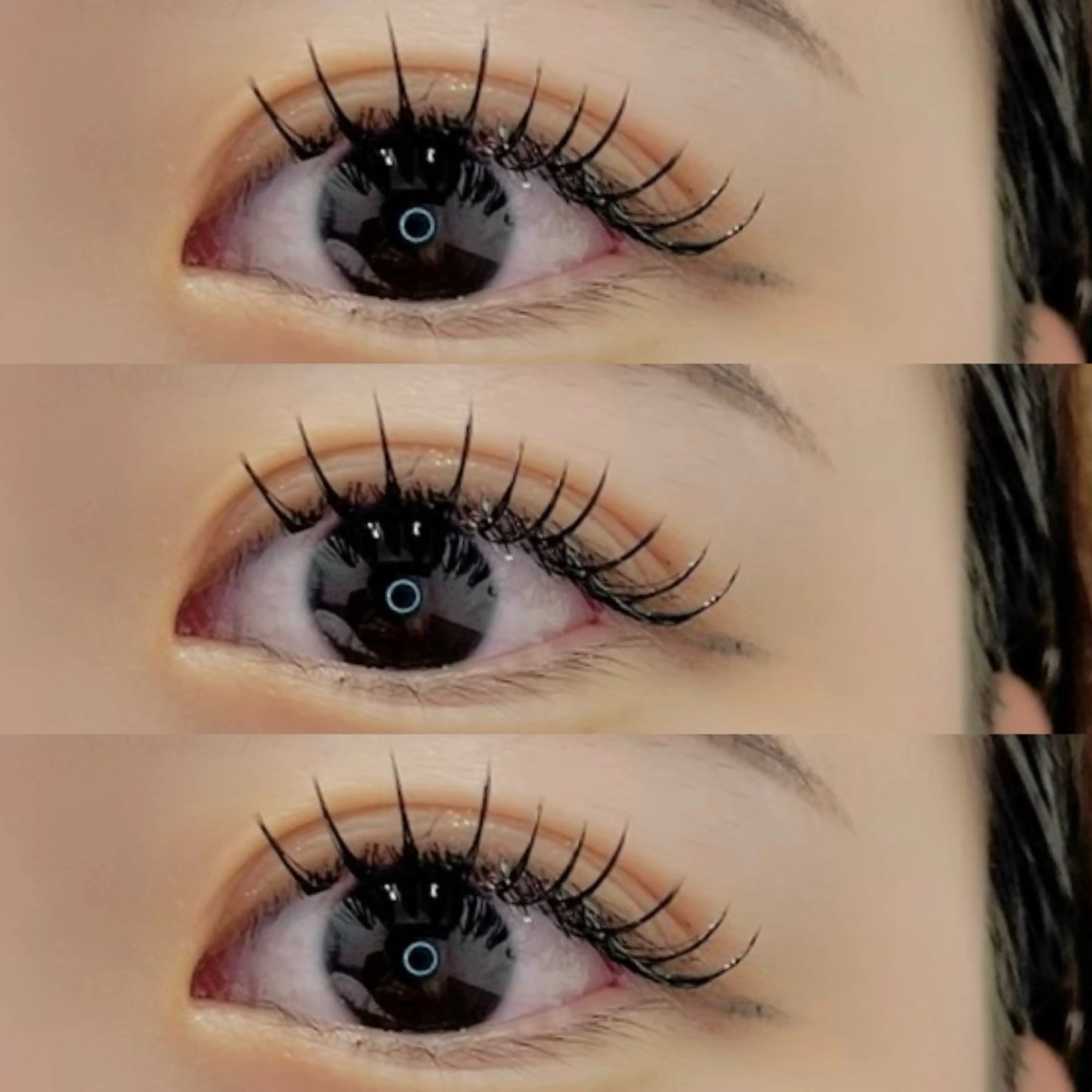 マツエク・マツパ フラットラッシュ マツエク MARI 🩵🫧のマツエク・マツパデザイン