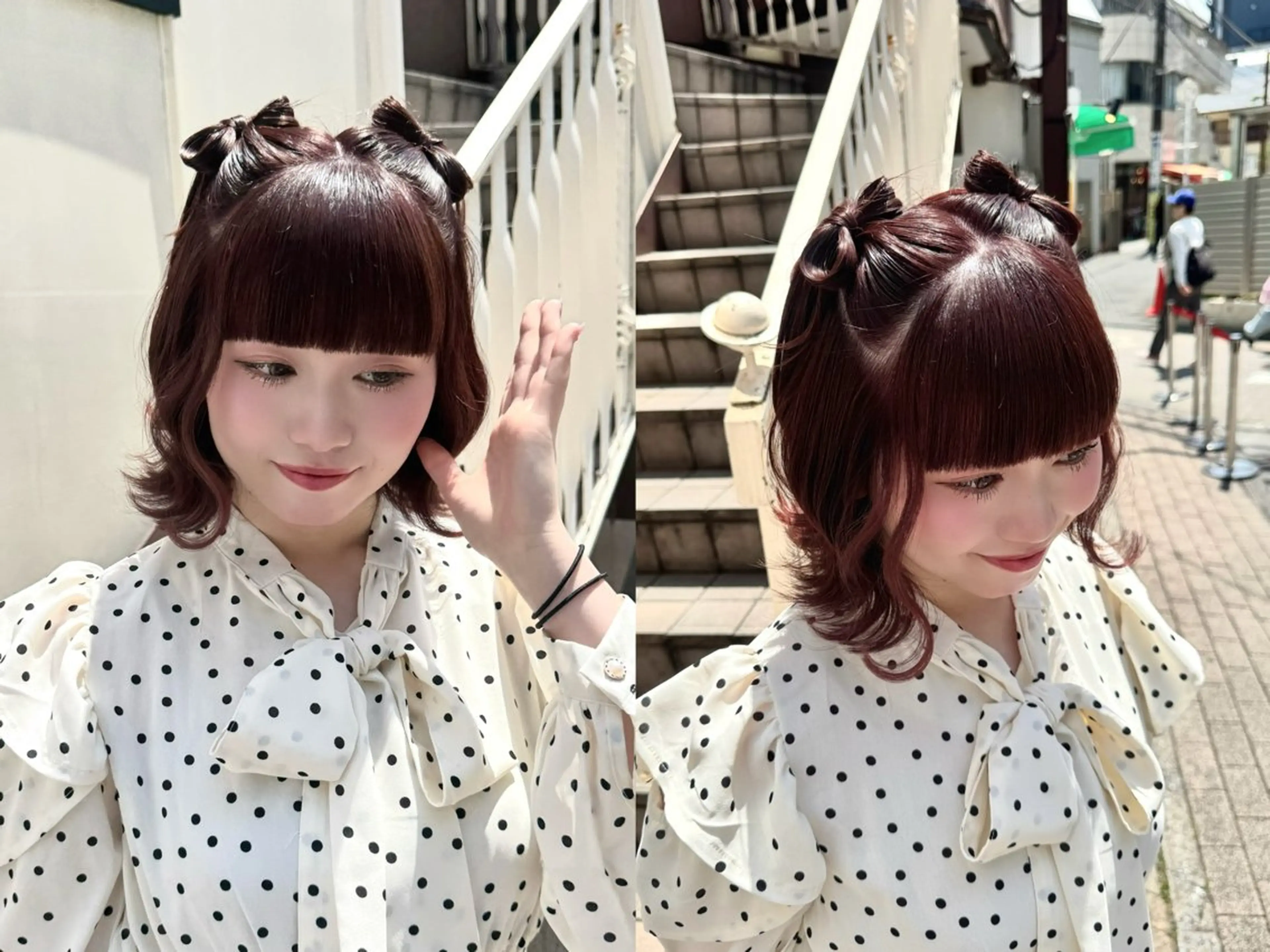 ショート ヘアアレンジ ヘアセット 髪質改善/アレンジ yumeyamadaのヘアスタイル