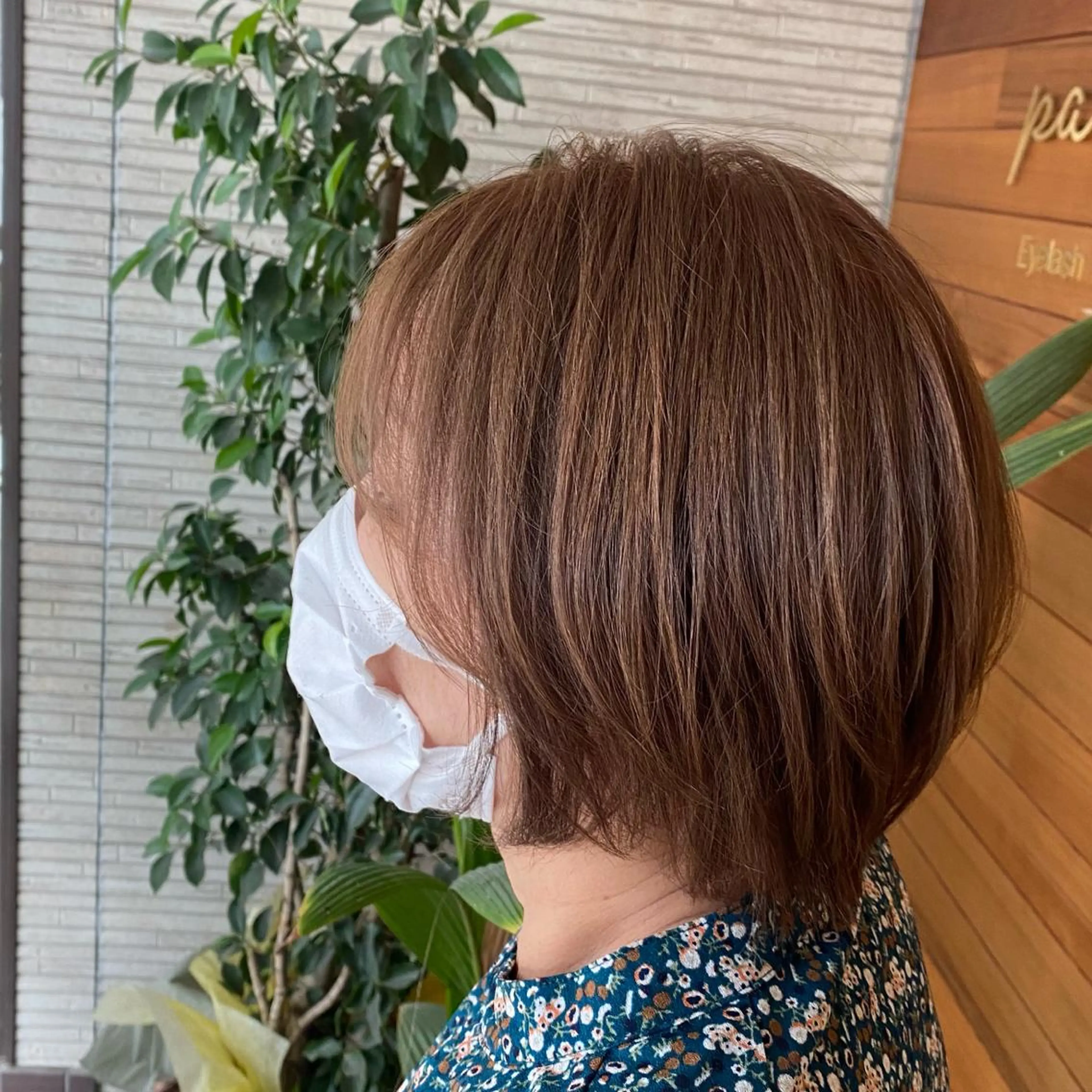 ショート 透明感カラー 【問屋町】moe🪿のヘアスタイル