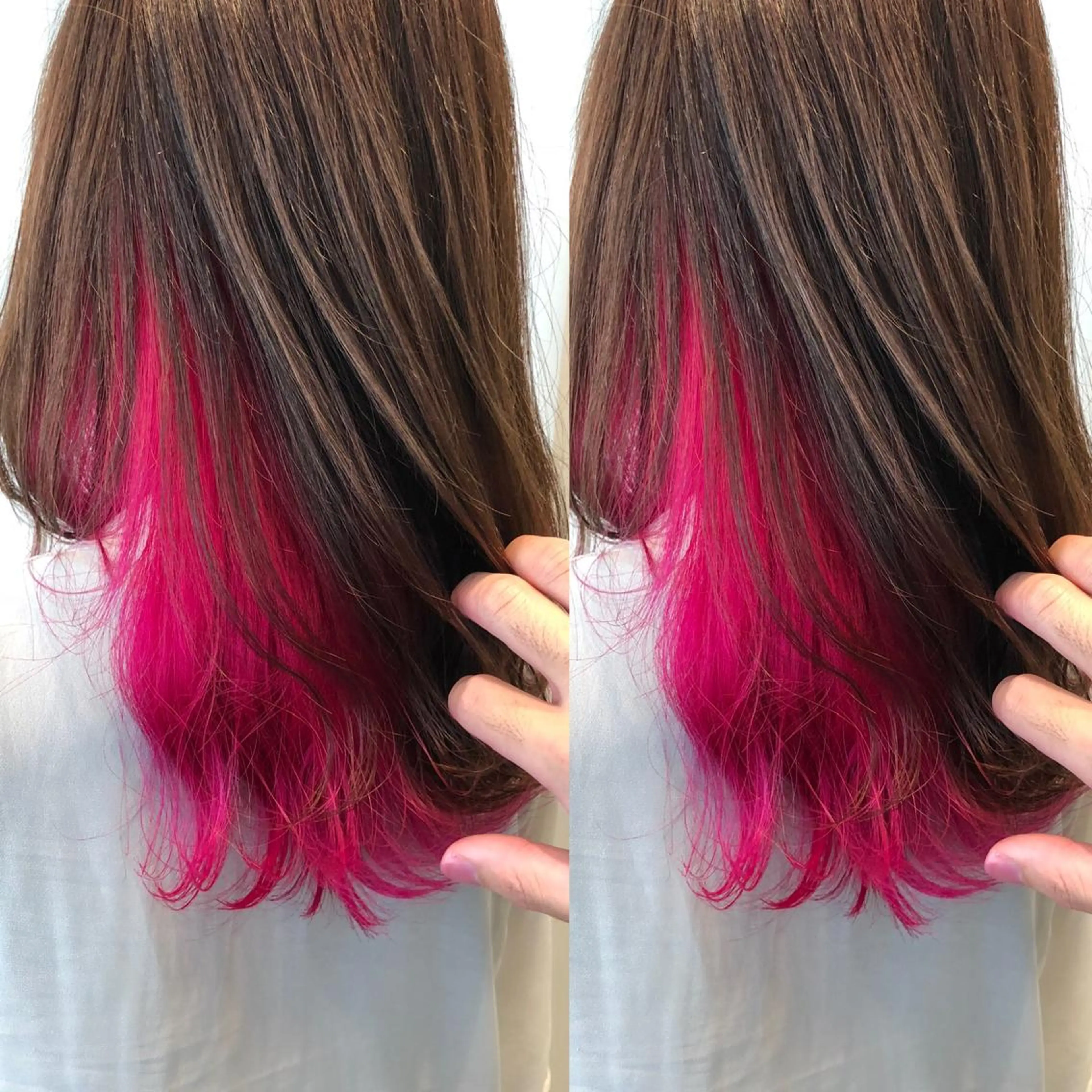 セミロング カラー カット ヘアカラー トリートメント ✨上品可愛い 垢抜けヘア/後藤✨のヘアスタイル