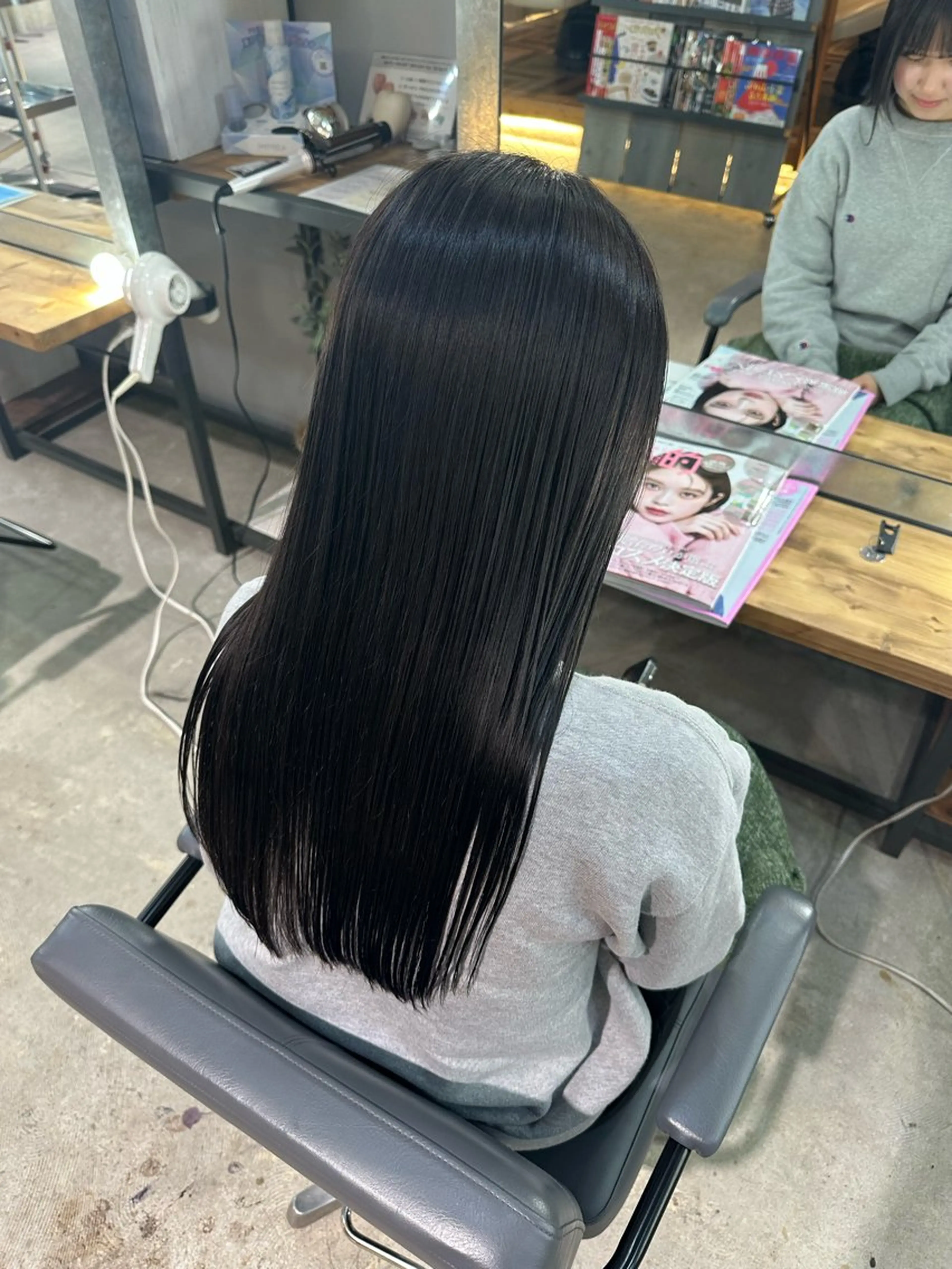 ロング カット 縮毛矯正 トリートメント 溜一太/似合わせ/ メンズカットのヘアスタイル