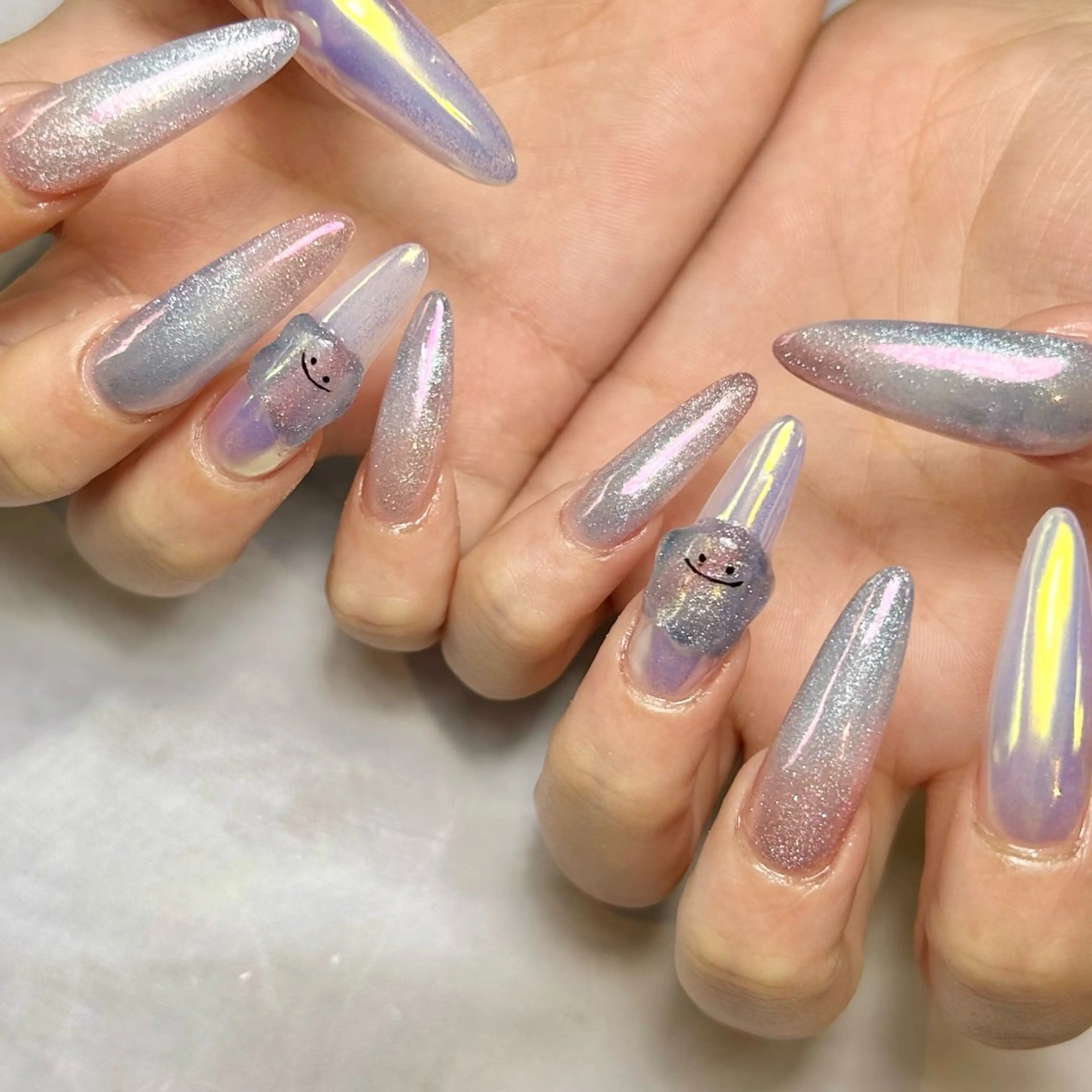 ネイル 持ち込み スカルプネイル ハンドネイル Reflection marikoのネイルデザイン