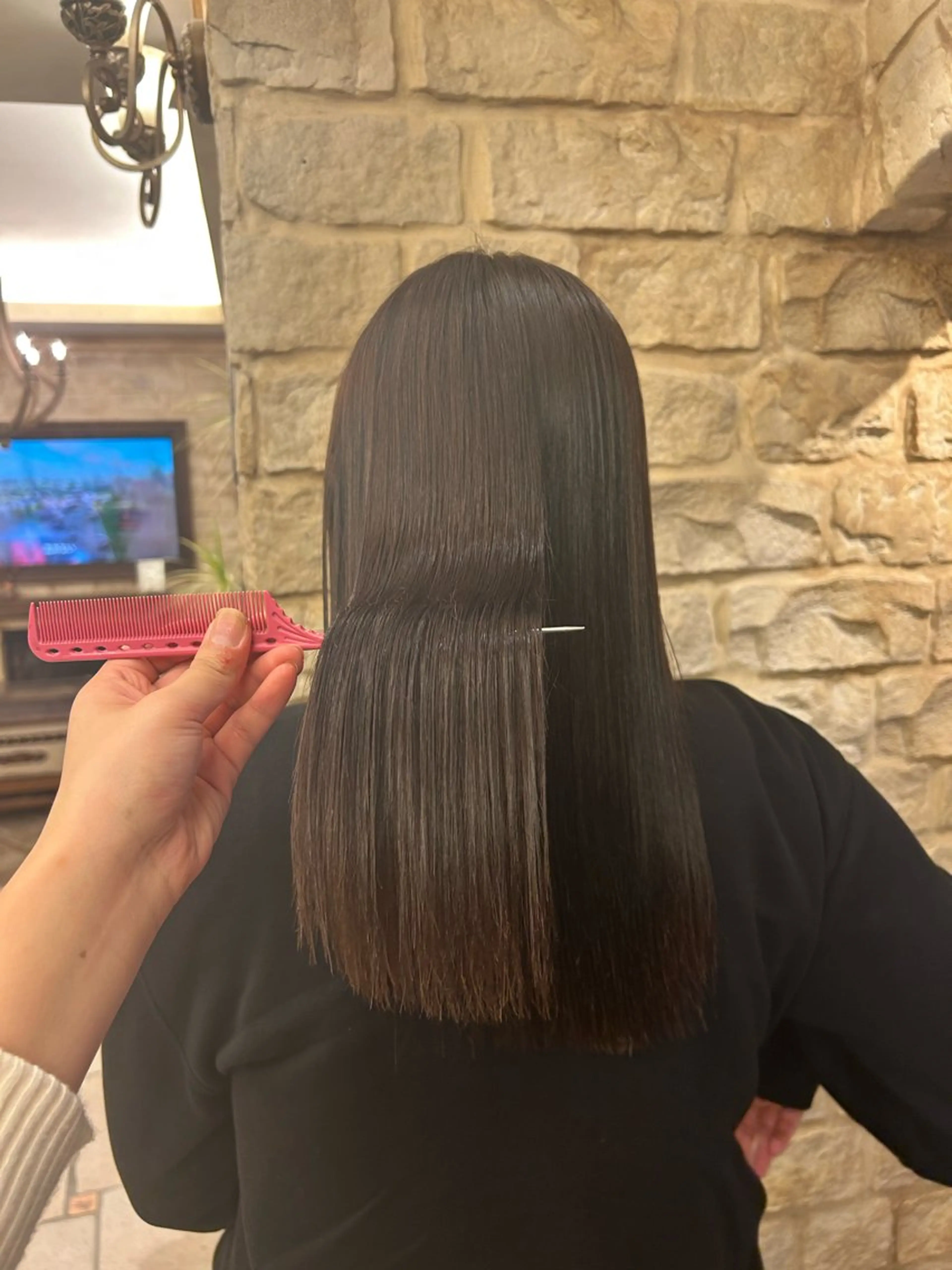 プレミアム酸性縮毛矯正➕カットの写真