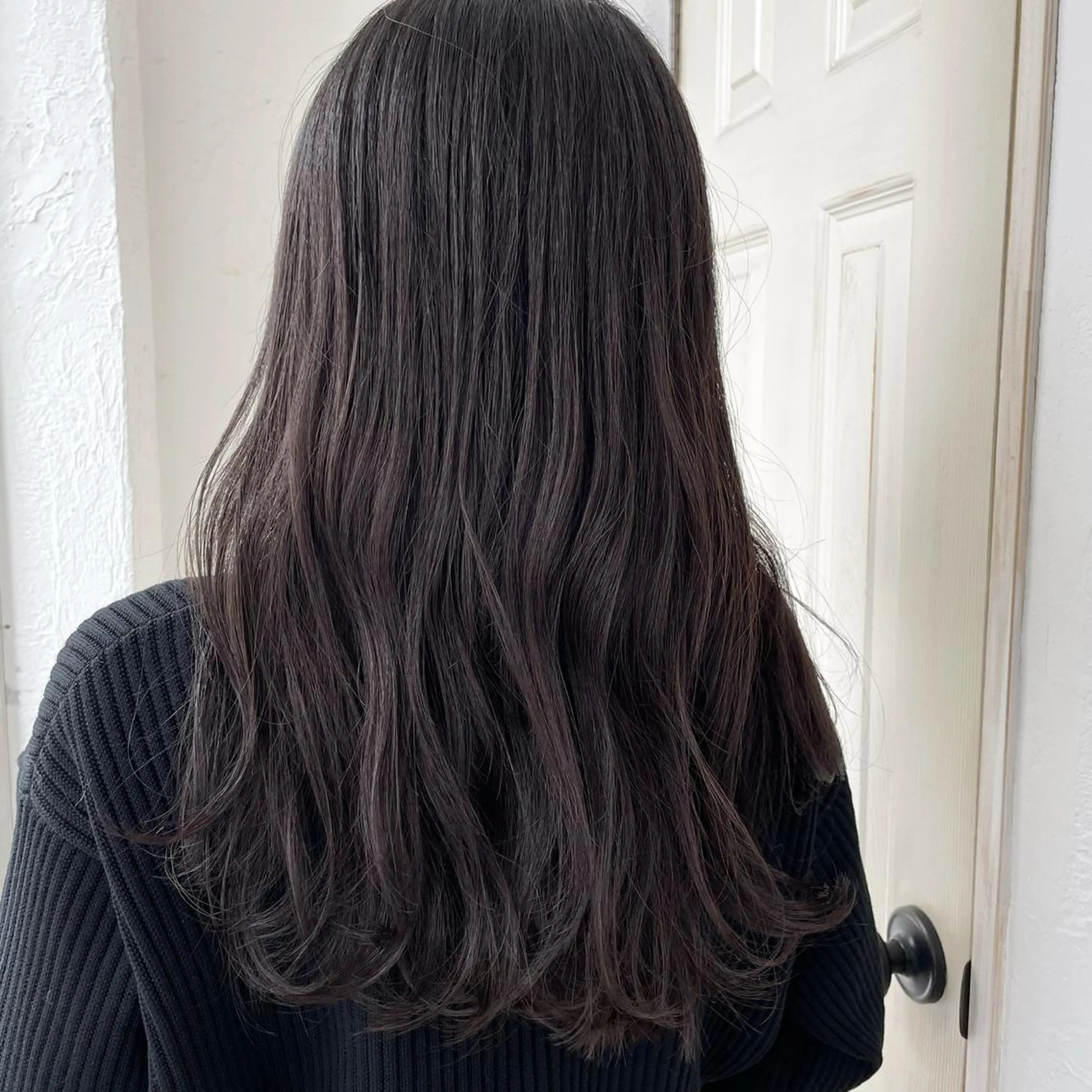 ロング カラー カット ヘアカラー fio マナミのヘアスタイル