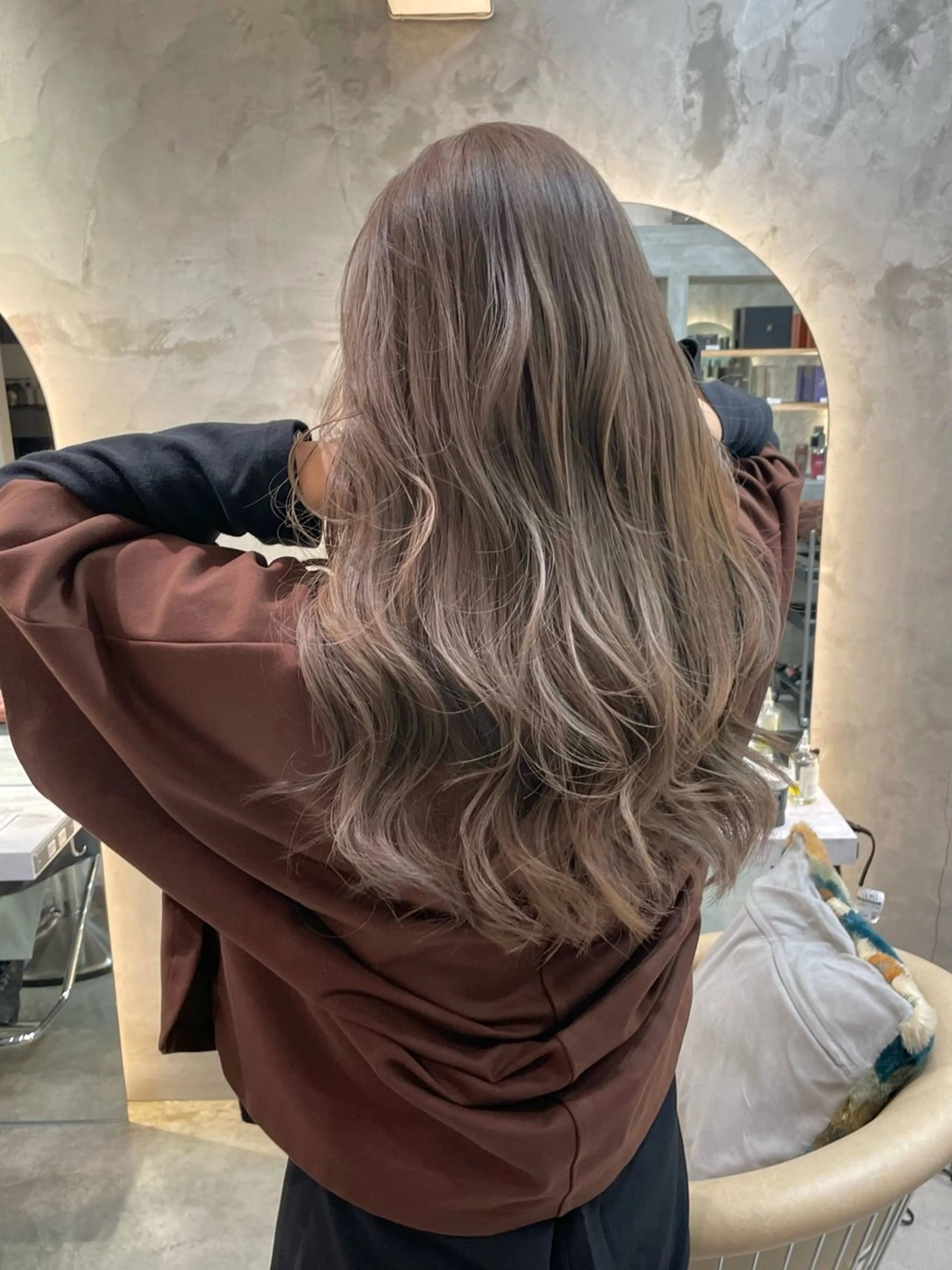 ロング カラー ロング ロンドネートゥル所属・Lond💙 SAYAKA🌺のヘアスタイル