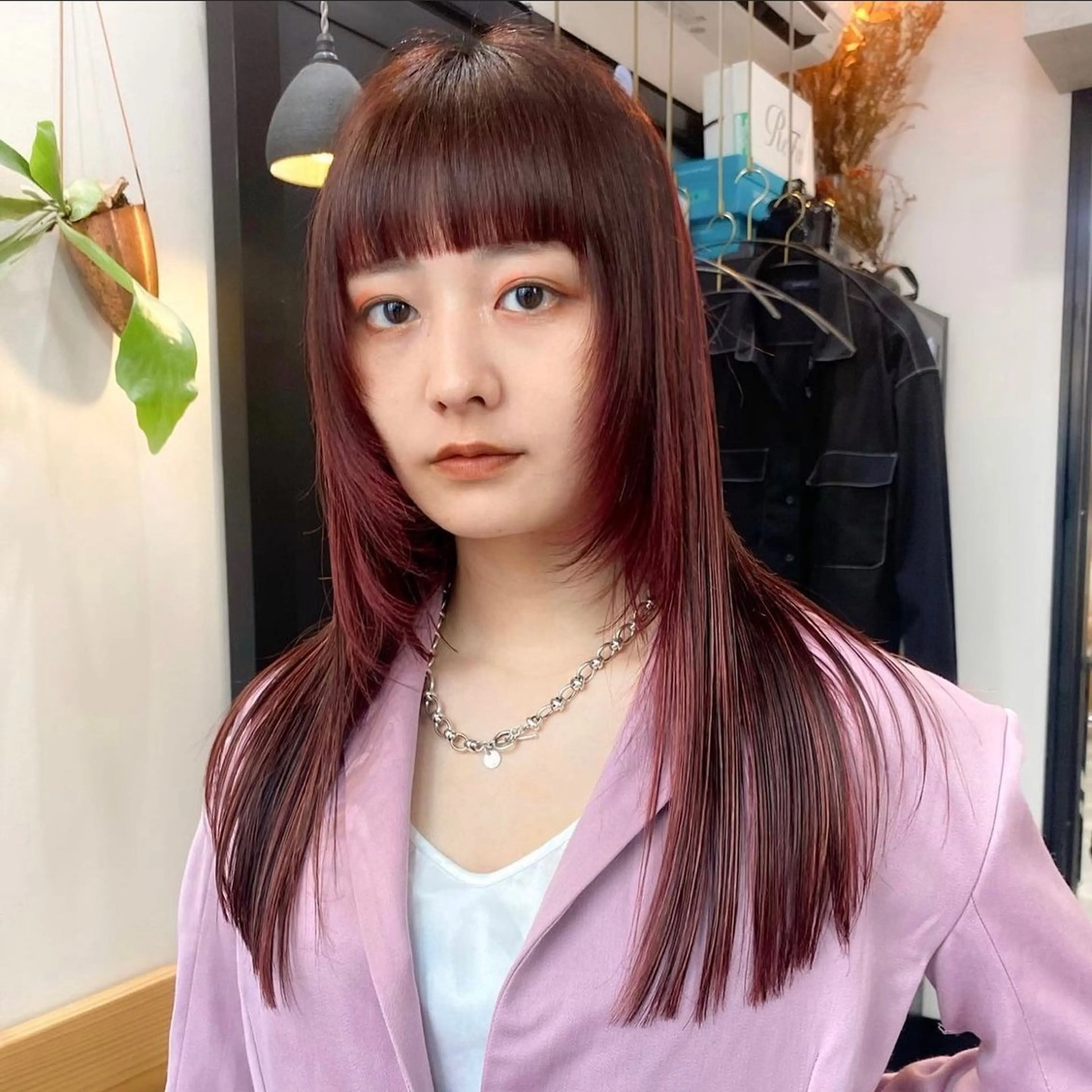 ロング カラー ブロンド／ブリーチ 【SITY.】のヘアスタイル