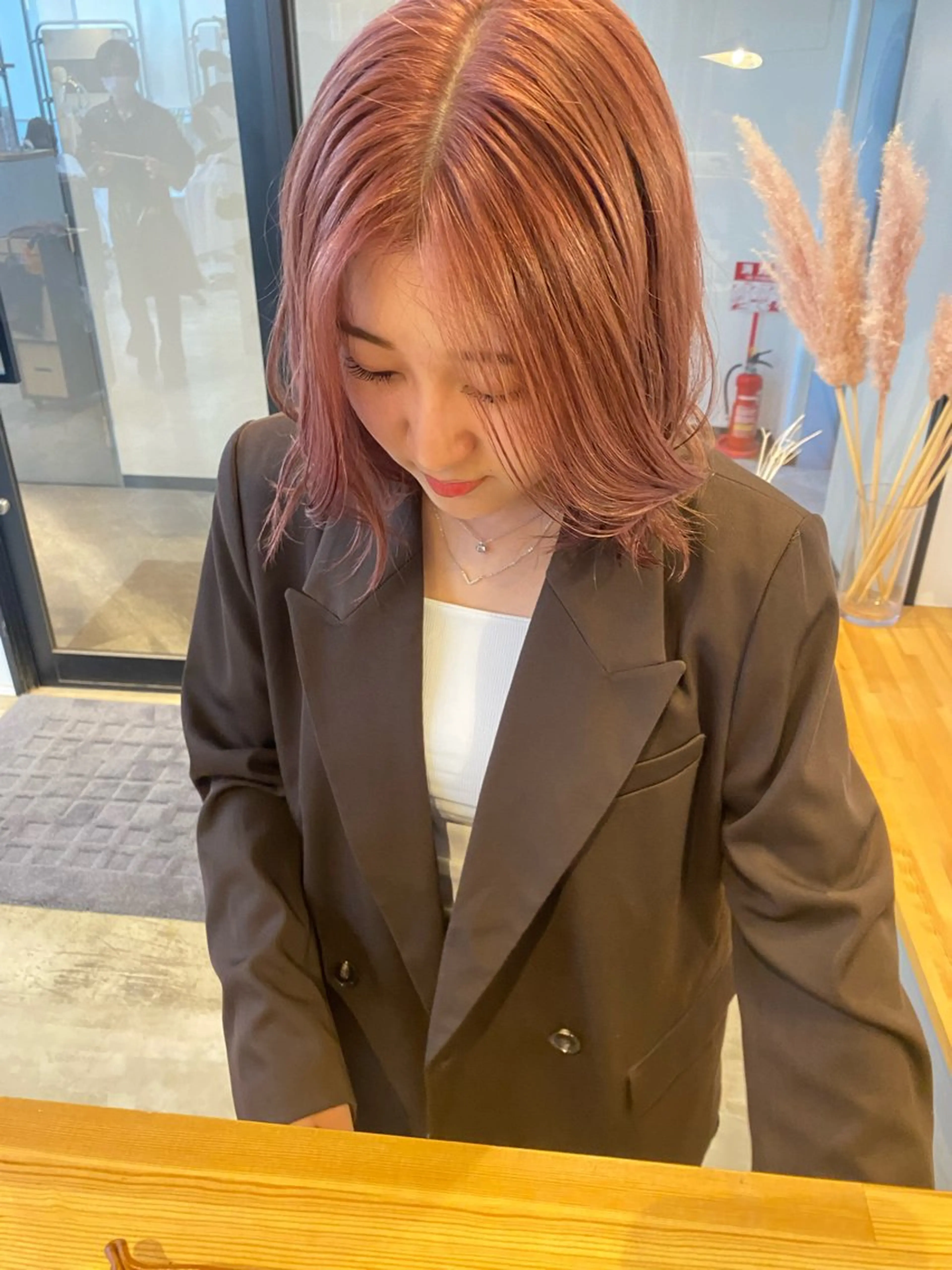 ショート カラー 🌼ハイライト透明感 🌼maiのヘアスタイル