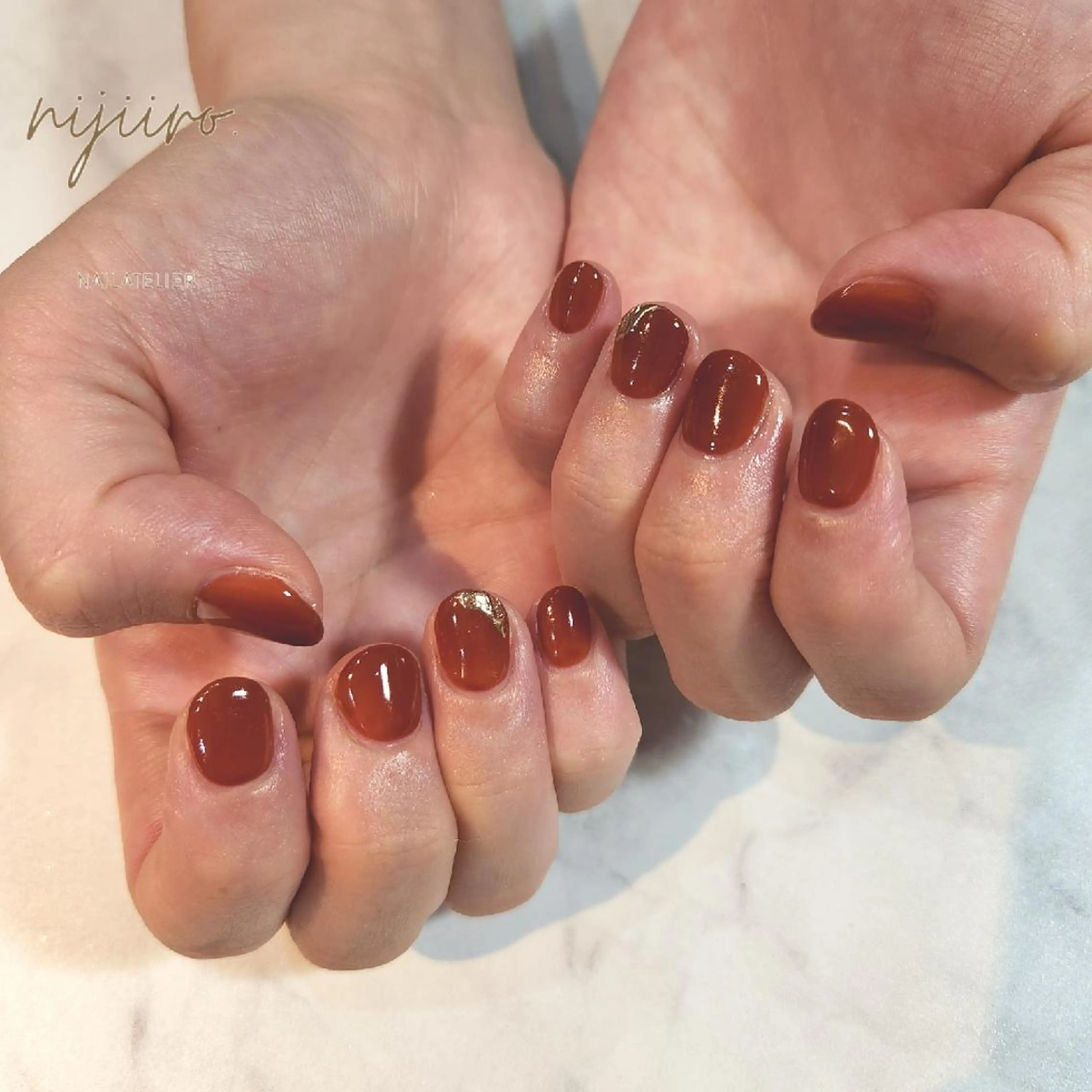 ネイル ハンドネイル nijiiro🌈 サトウのネイルデザイン