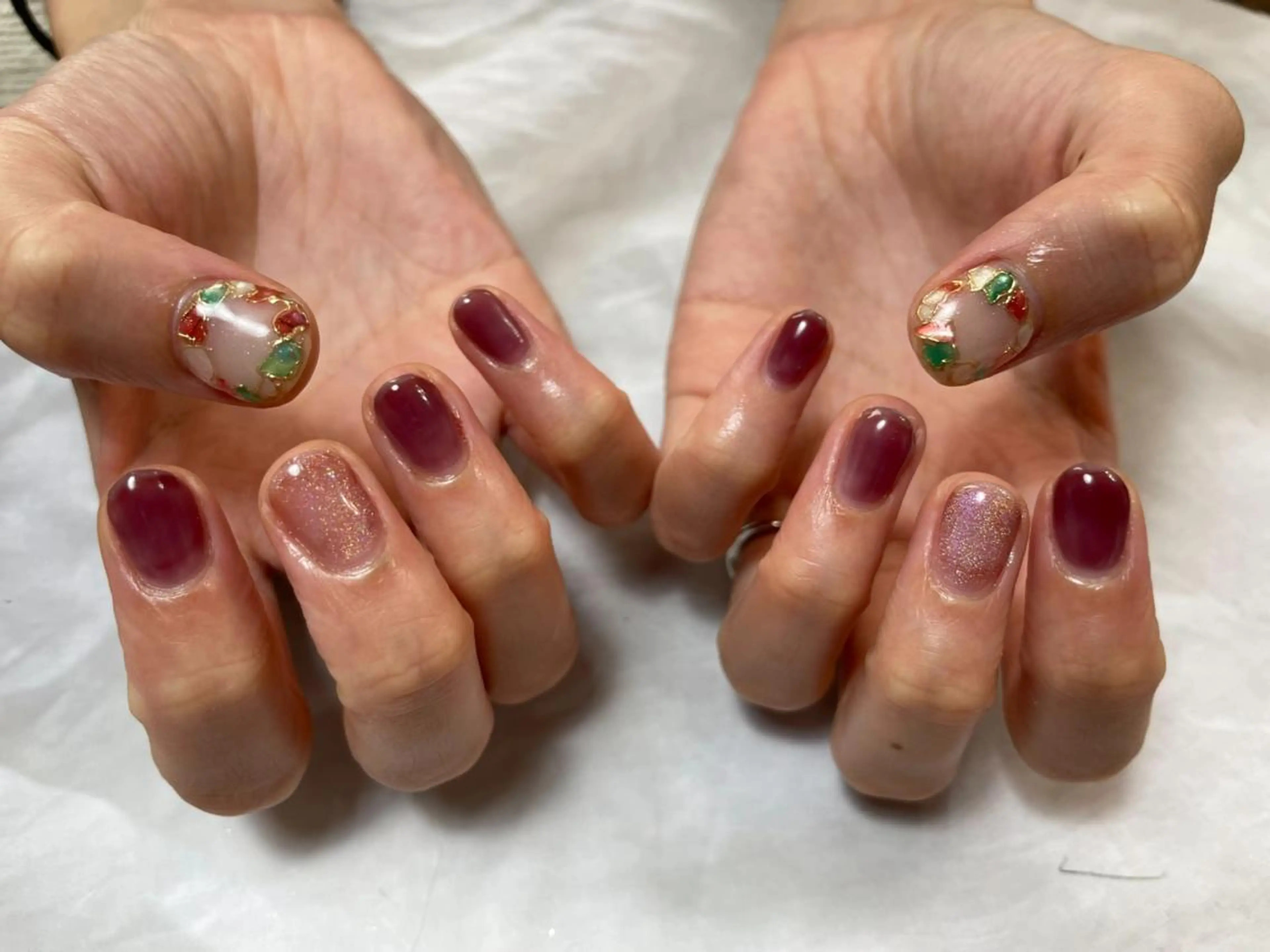 ネイル アートネイル 持ち込み Nailist Honamiのネイルデザイン