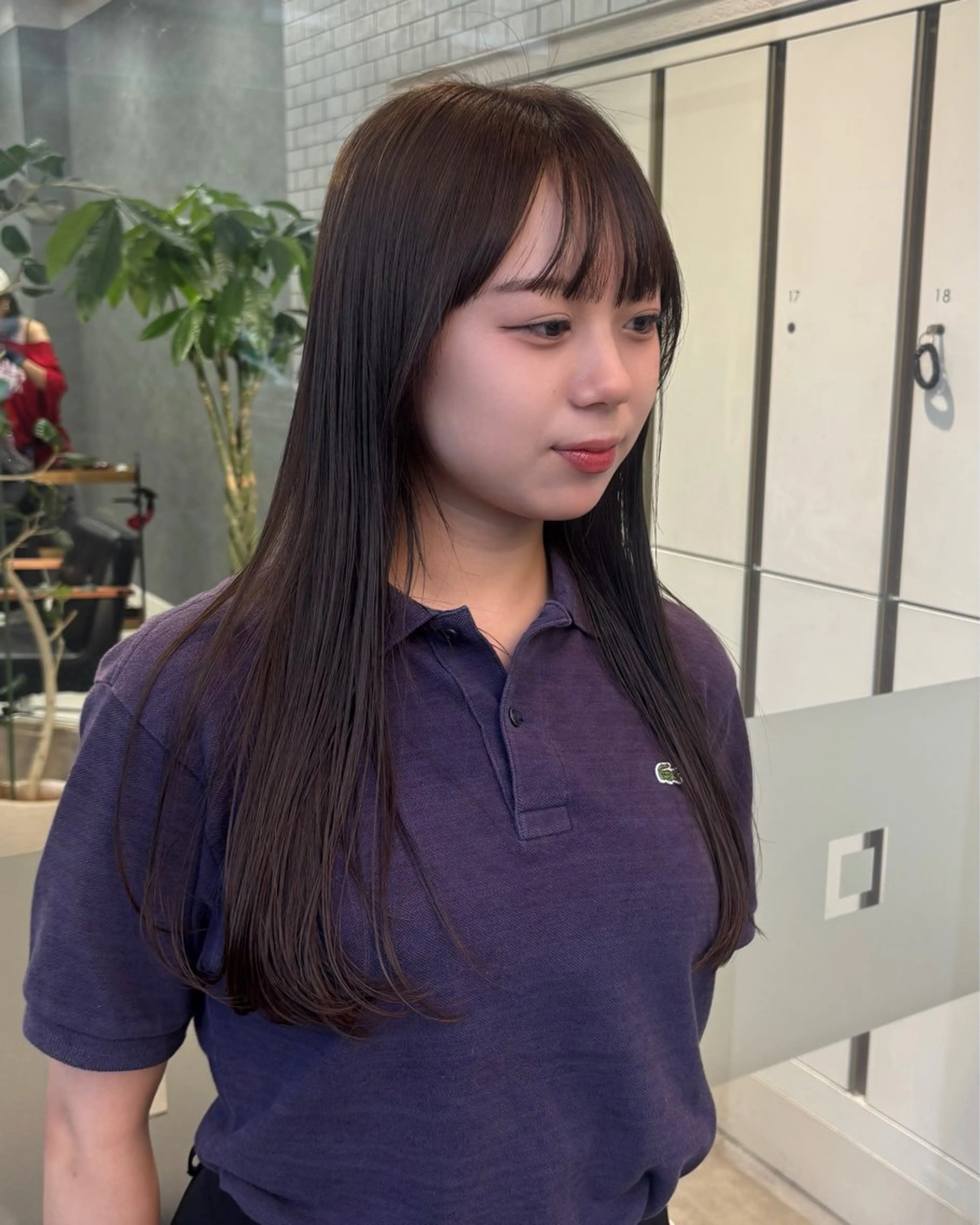 カラー ヘアカラー 垢抜けヘア/ レイヤー/暖色/麻咲のヘアスタイル