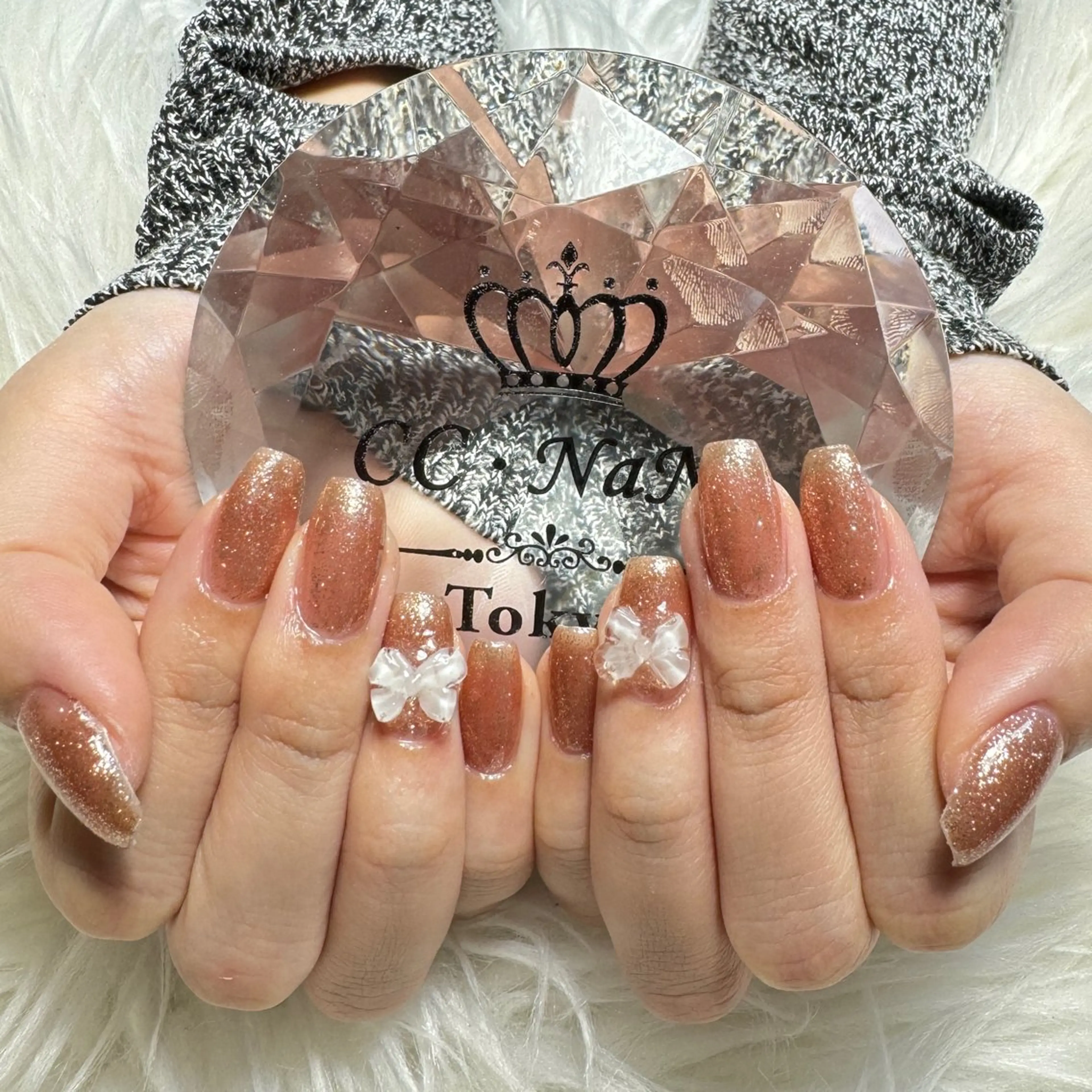 ネイル チークネイル フラッシュネイル ハート キラキラネイル 韓国ネイル ハンドネイル 💎CC・NaNa 韓国風ネイル🌙Cのネイルデザイン