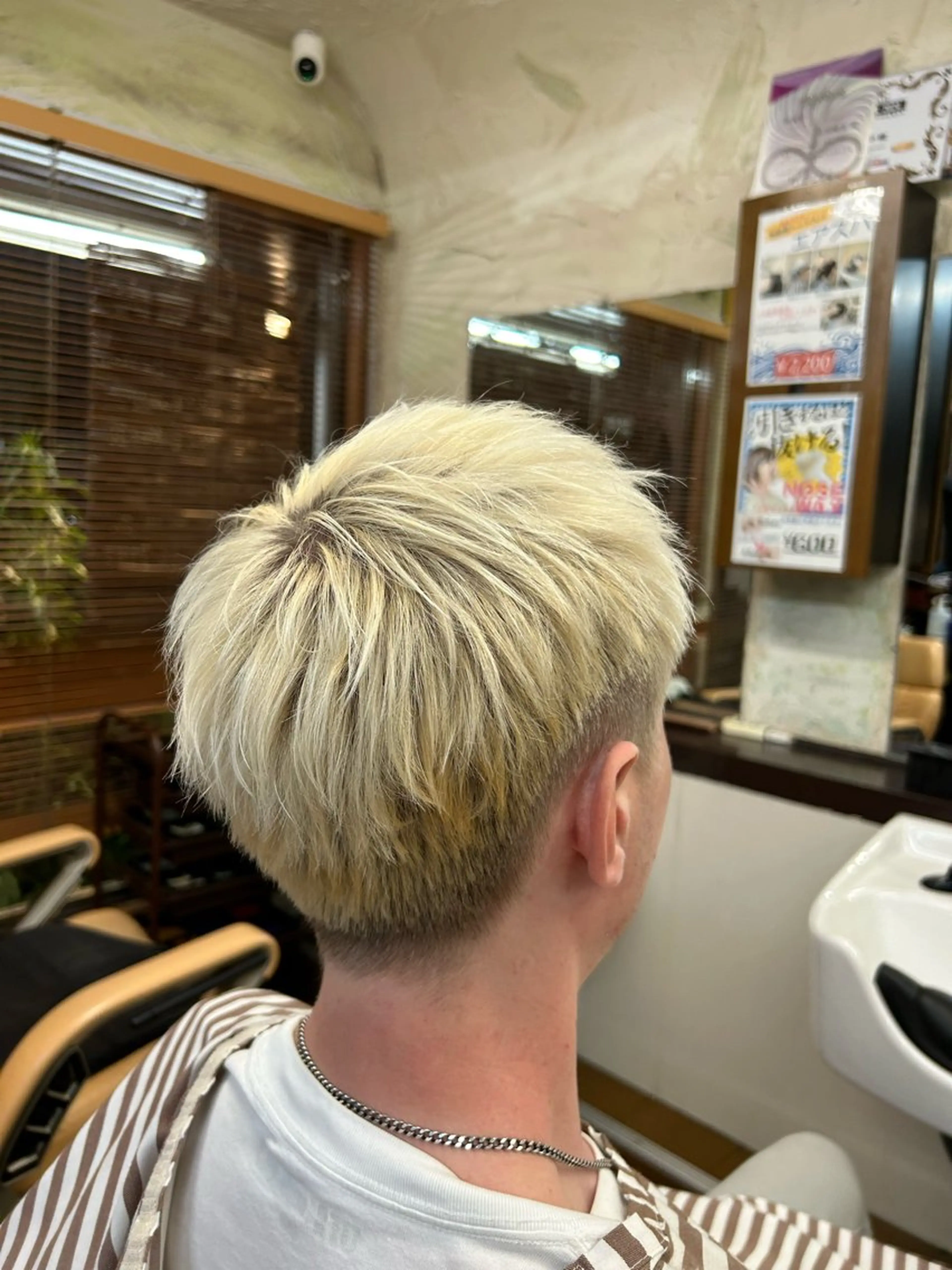 ショート メンズ 刈り上げ 新宿メンズカット✂︎ 能戸蒼生💈のヘアスタイル