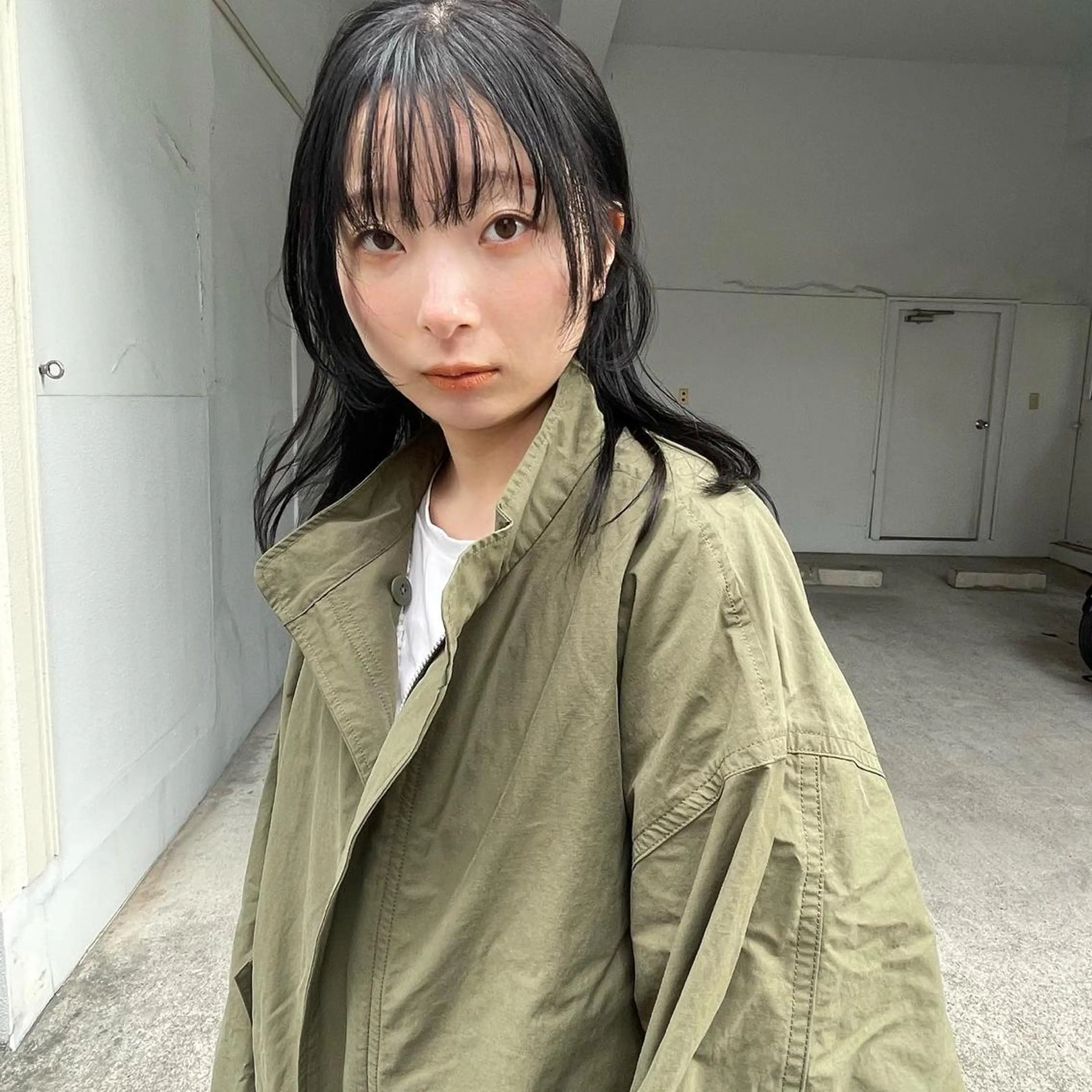 ミディアム カラー ヘアカラー トリートメント レイヤー/高橋 みく /池下/千種のヘアスタイル