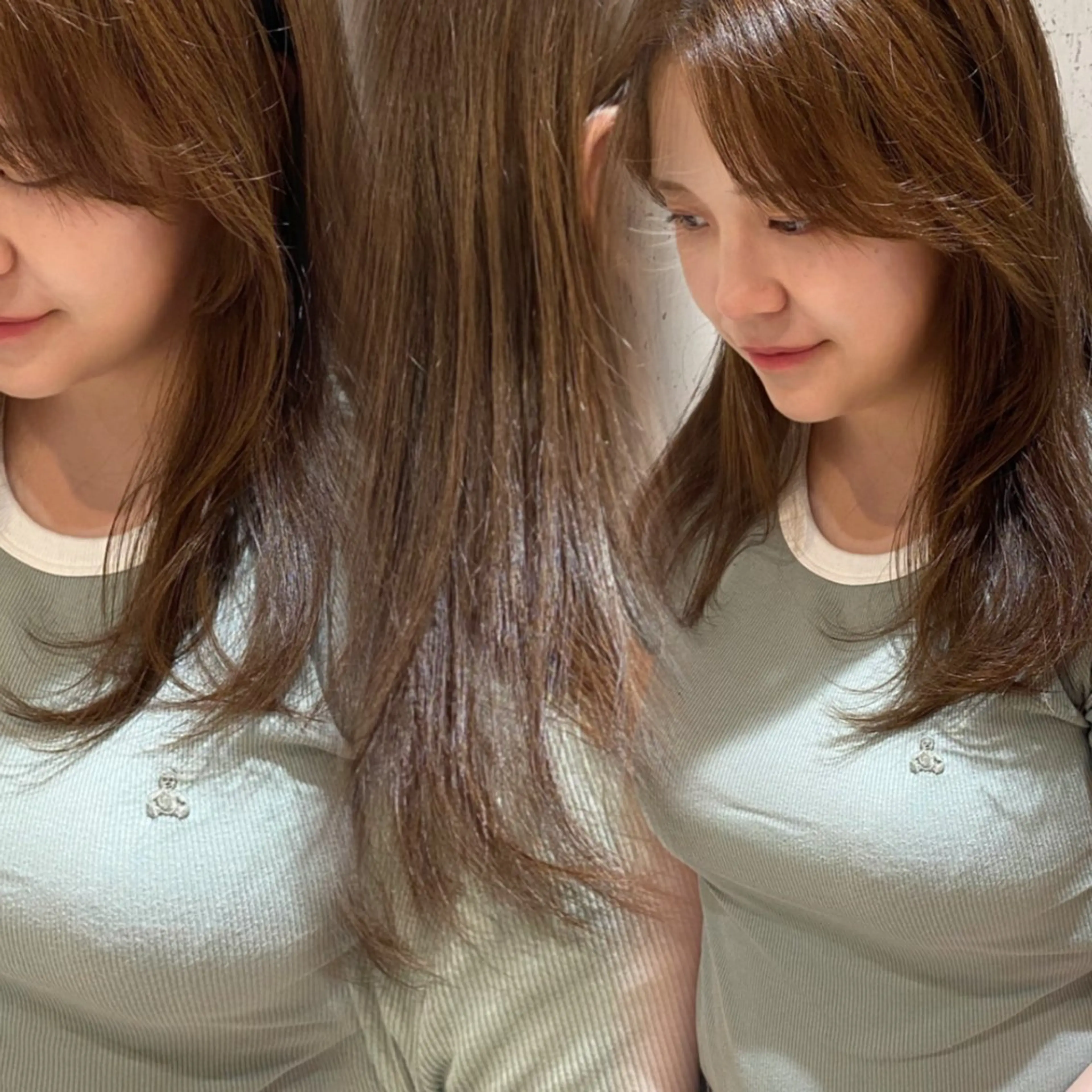 ロング カラー パーマ カット ヘアカラー 縮毛矯正 トリートメント mai / linoah˚✧のヘアスタイル