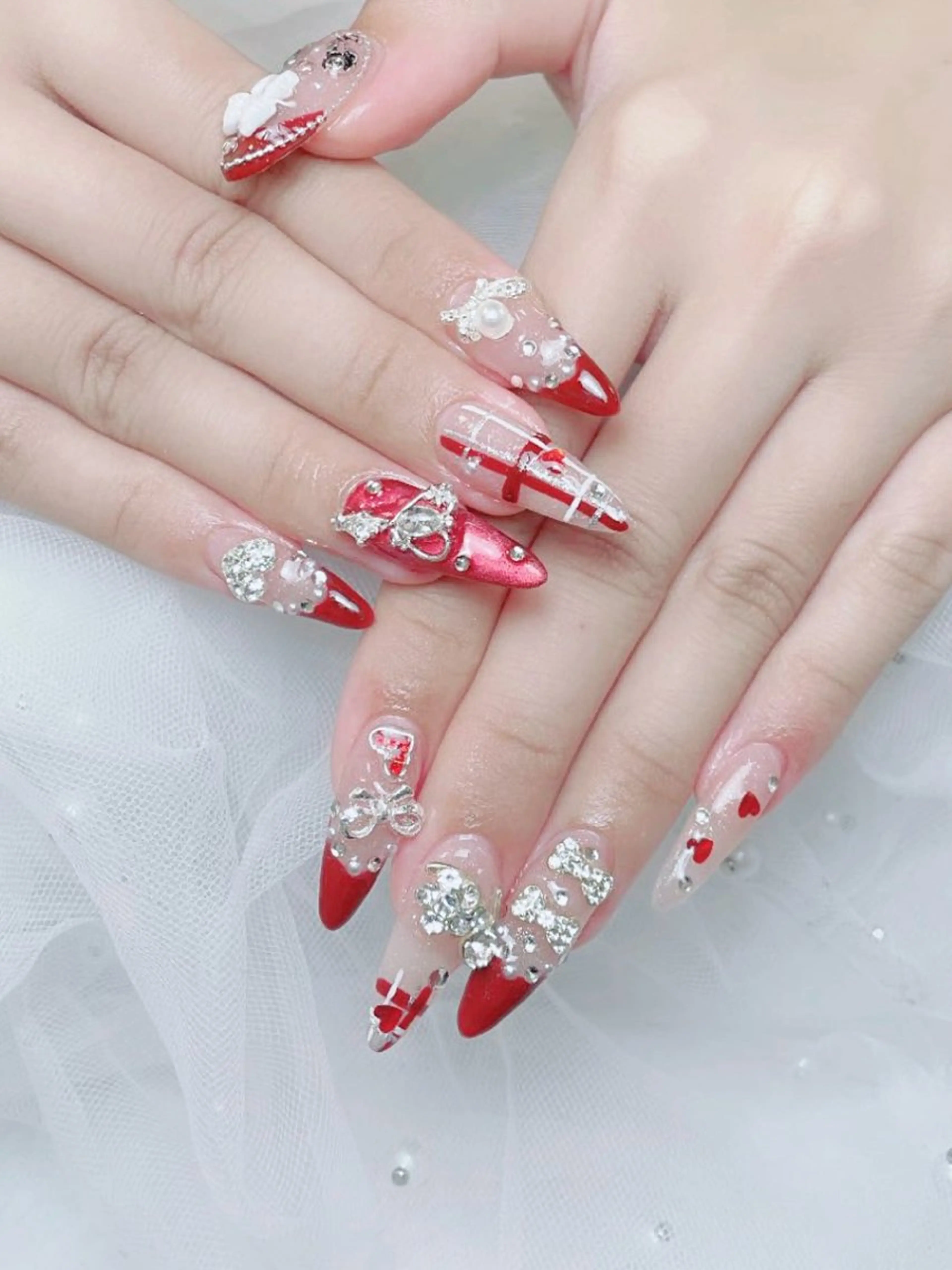 自爪💖持ち込みデザイン10本💖(手書きあり)(7日お直し無料)の写真