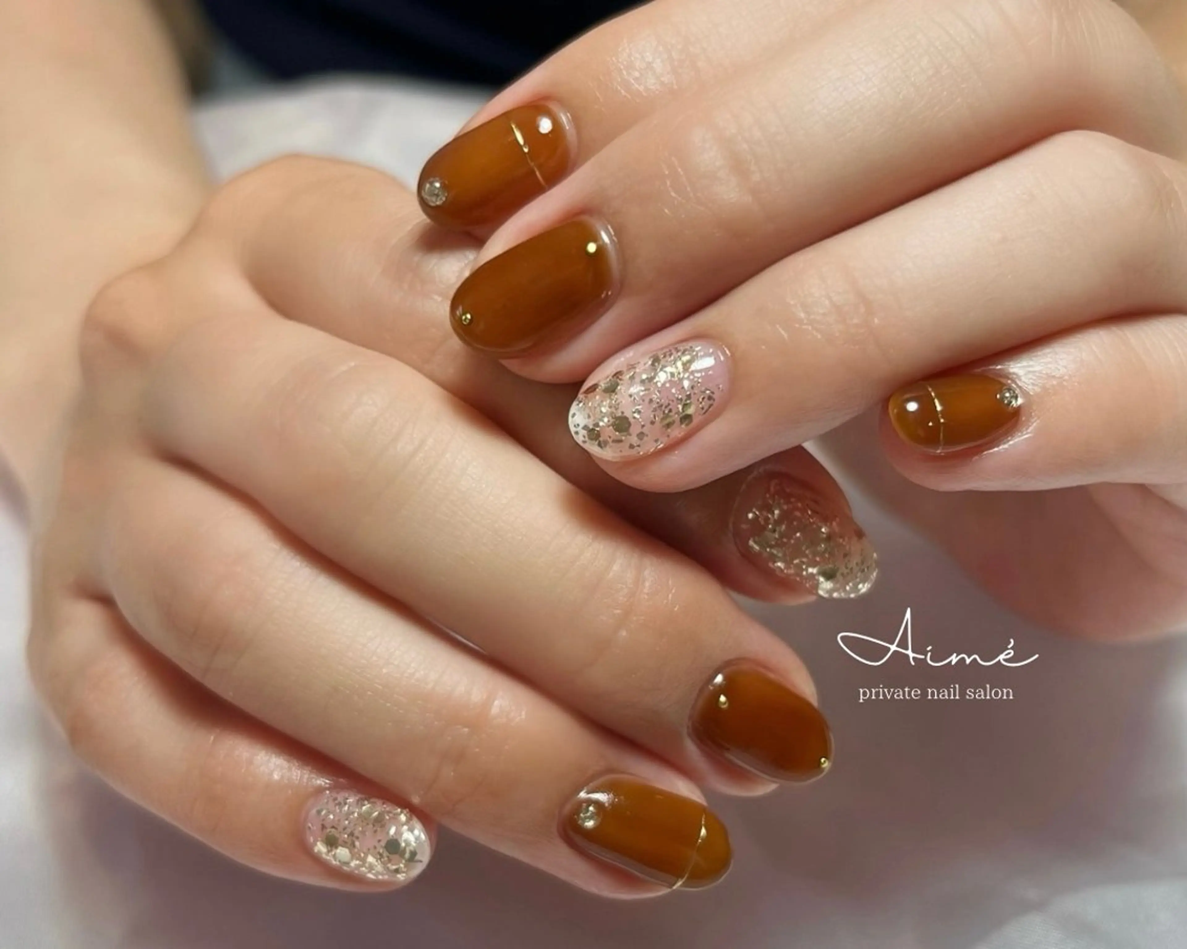 ネイル Aimé nailのネイルデザイン