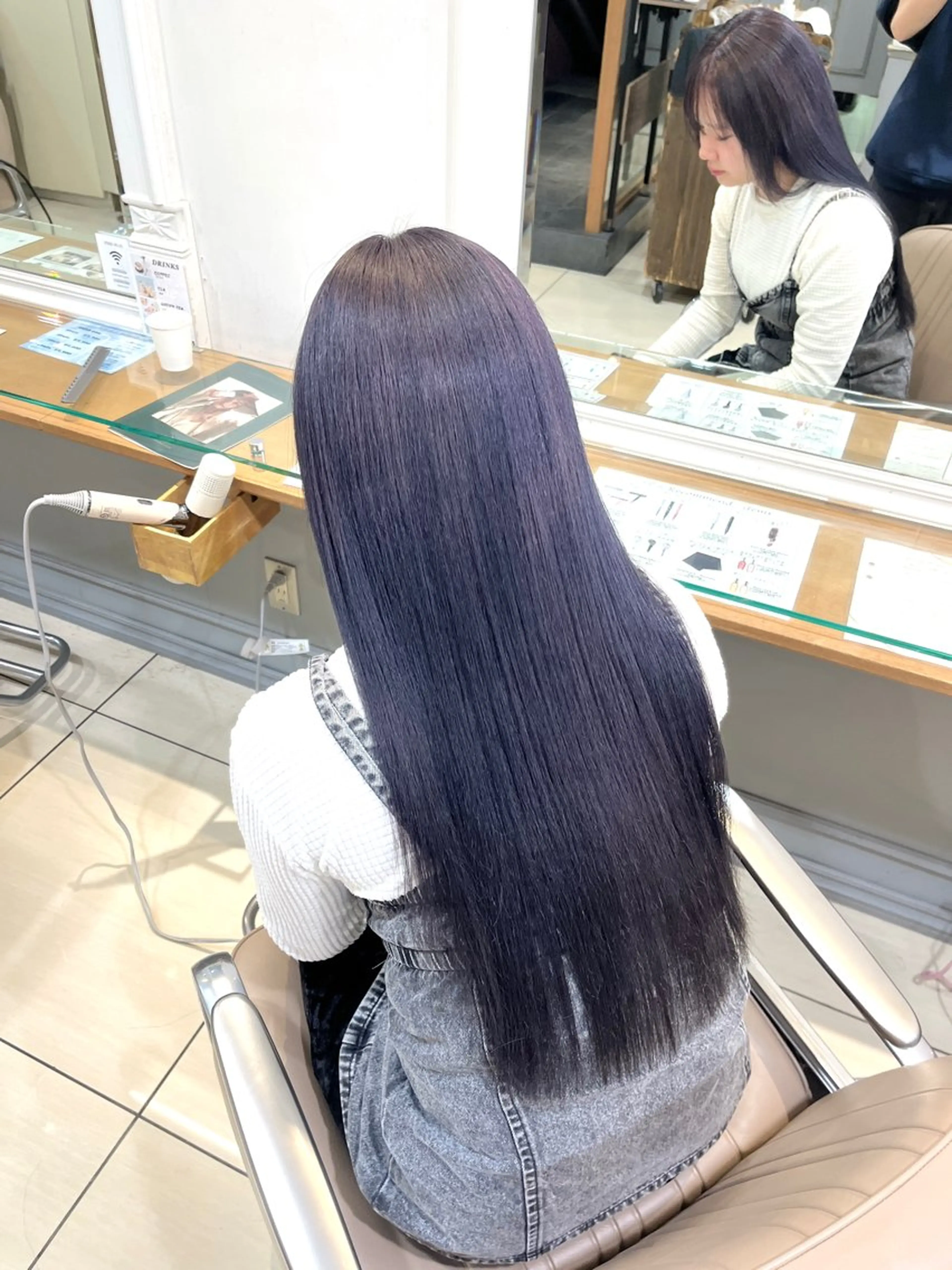 カラー ラベンダーカラー ラベンダーグレー メンズパーマ/ 横浜/佐藤桃香 🦥のヘアスタイル