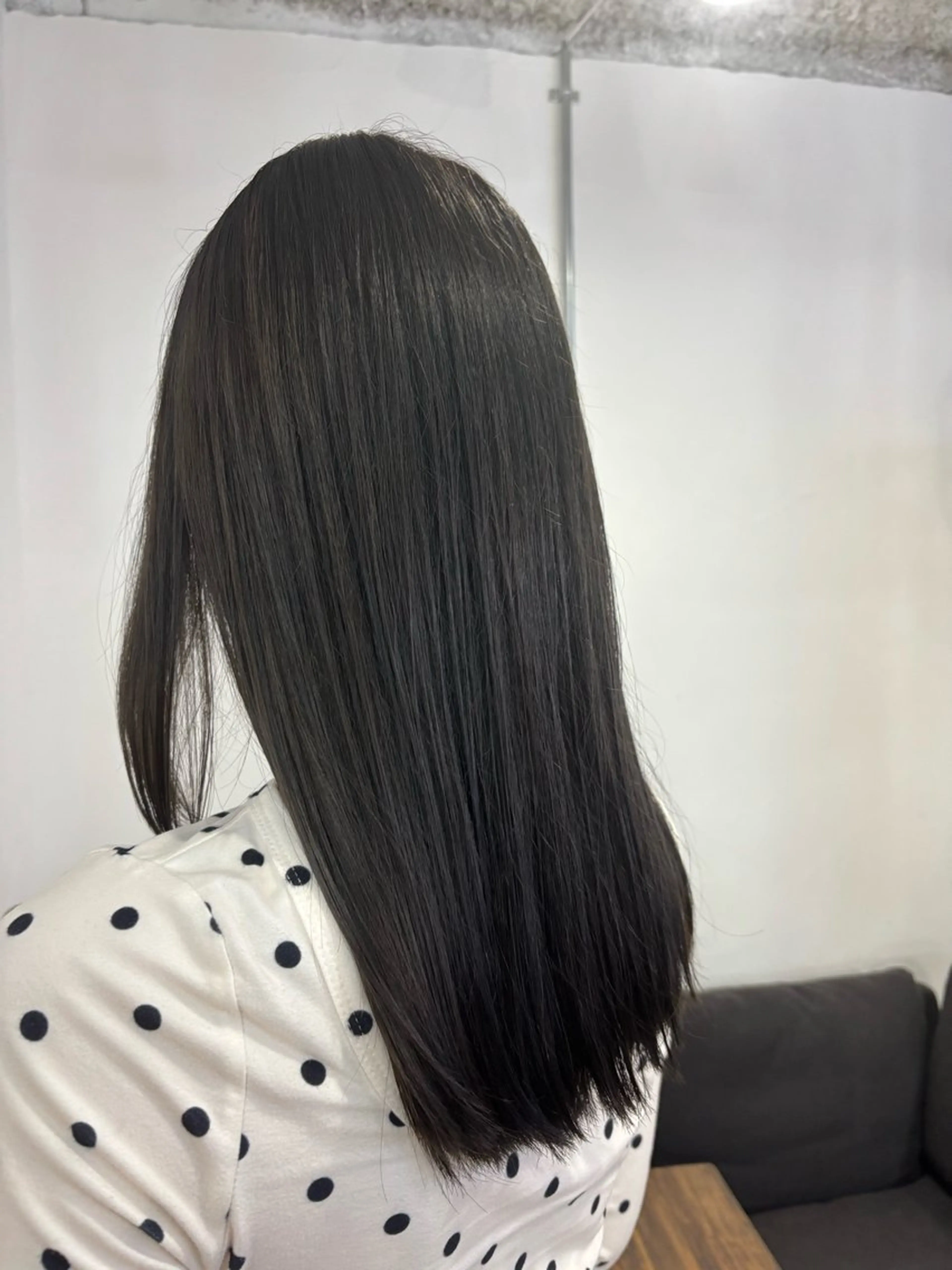 セミロング LoRE🎀塩崎莉子 縮毛矯正/ブリーチのヘアスタイル