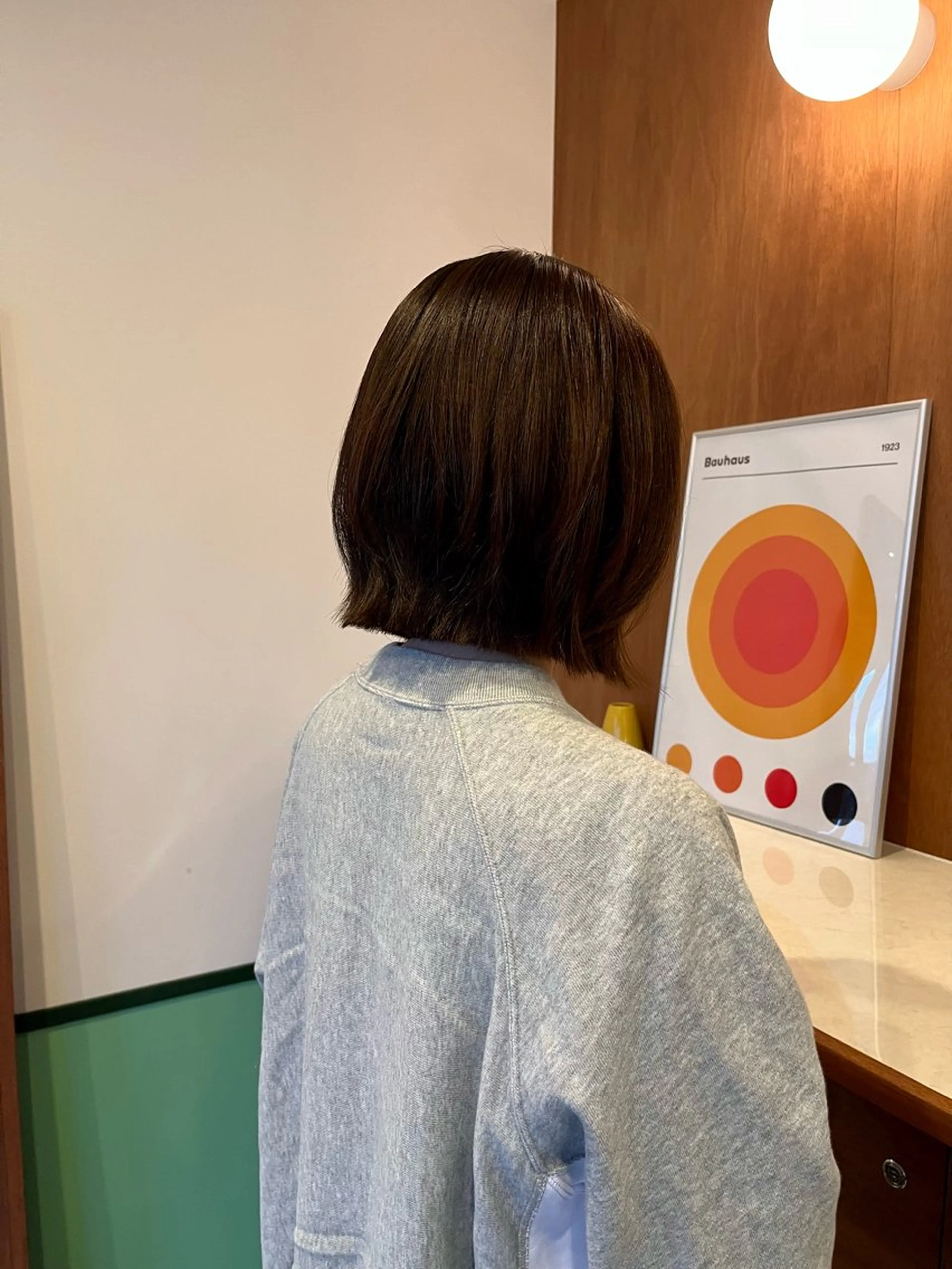 ショート ボブレイヤー ボブ レイヤーカット カット ヘアカラー LOBBY HIMERIのヘアスタイル